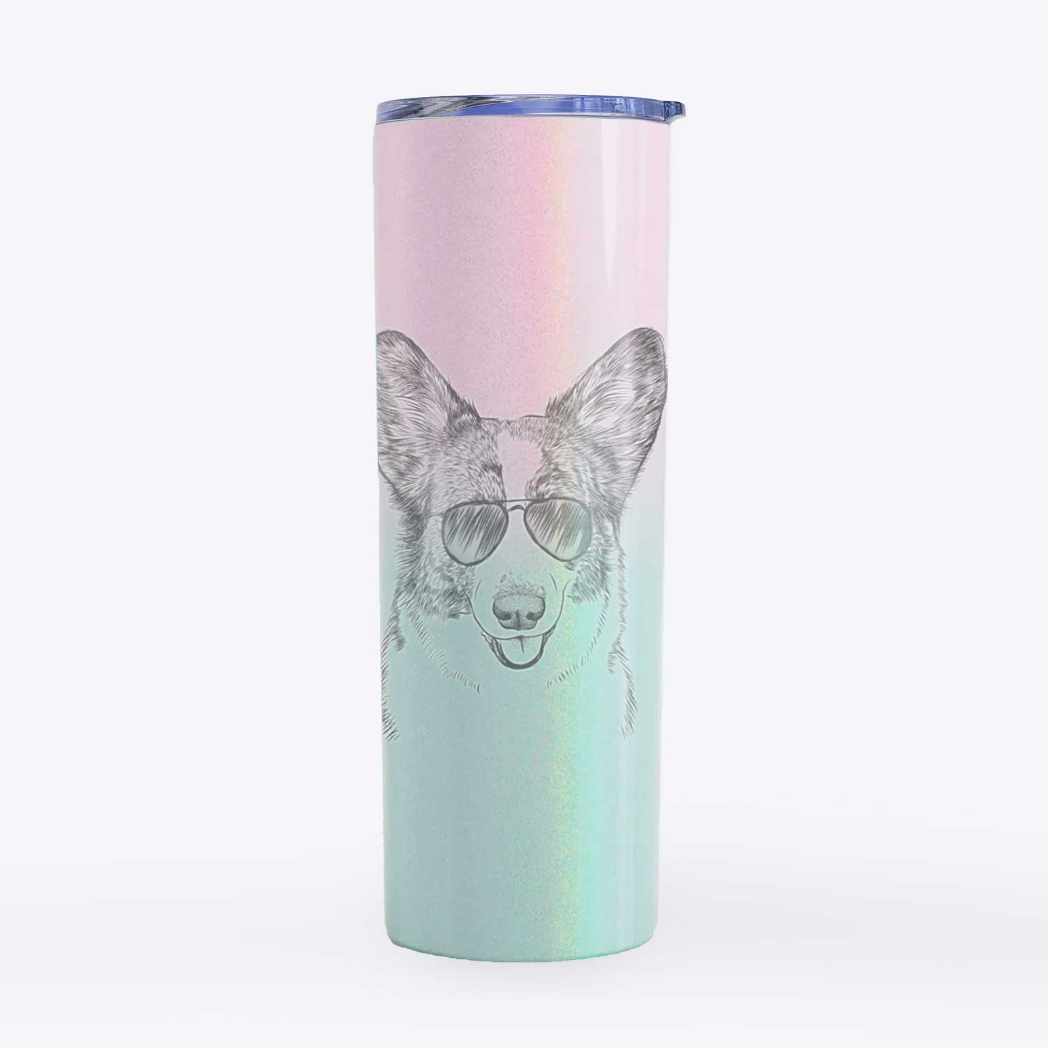 Gabby the Cardigan Welsh Corgi - 20oz Skinny Tumbler