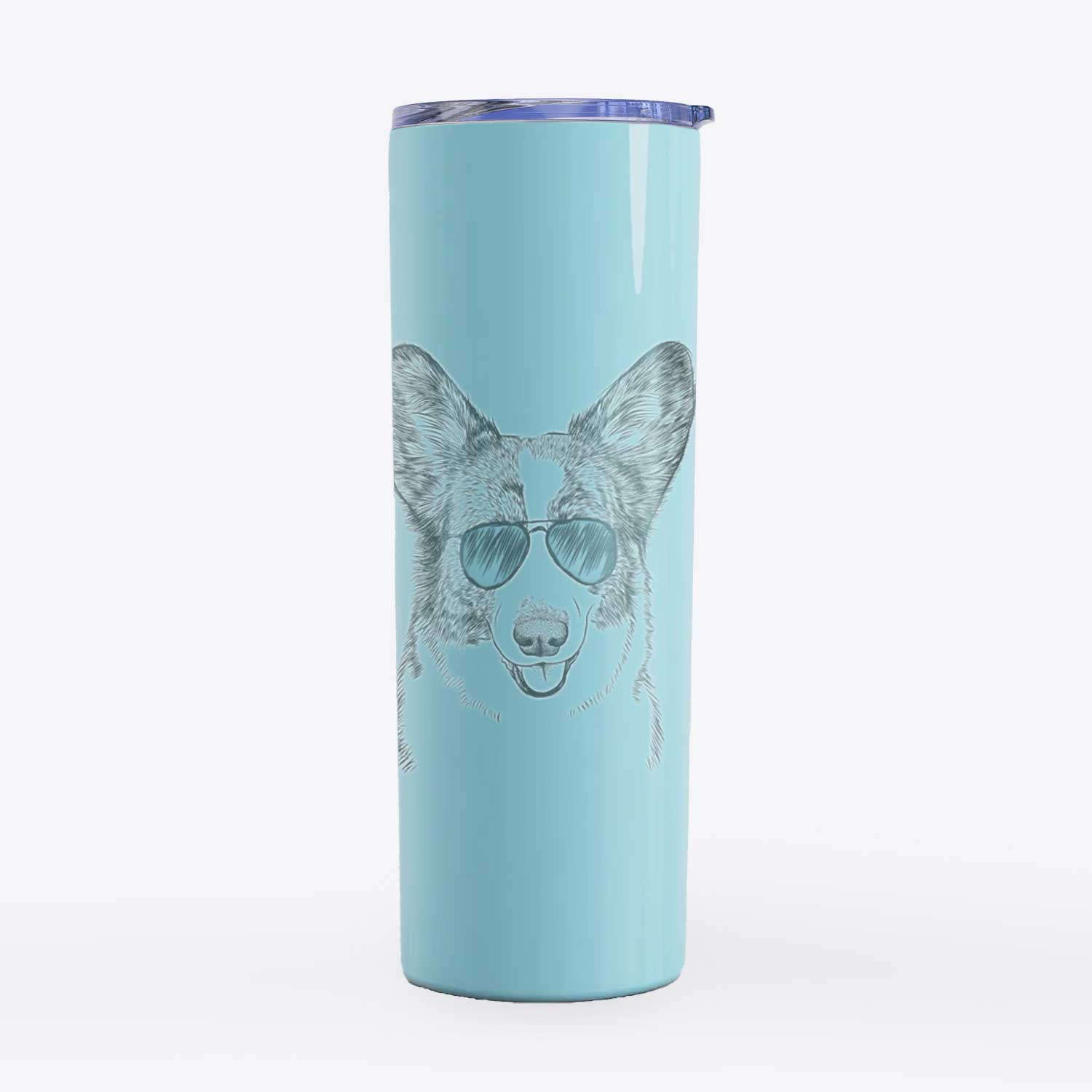 Gabby the Cardigan Welsh Corgi - 20oz Skinny Tumbler