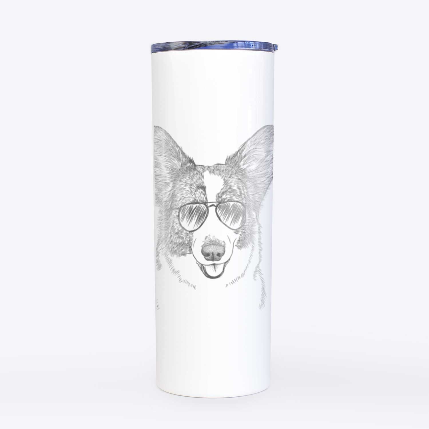 Gabby the Cardigan Welsh Corgi - 20oz Skinny Tumbler