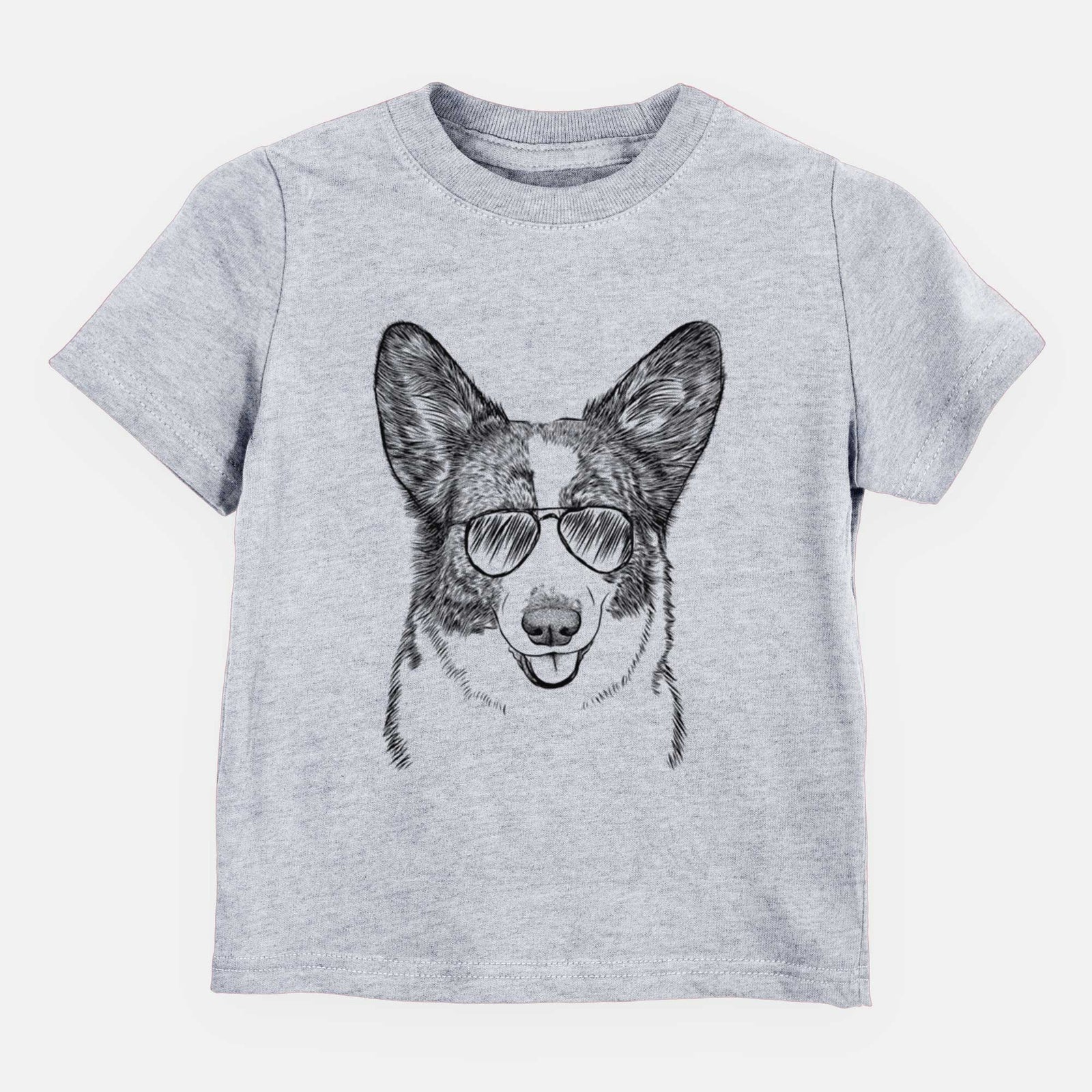 Aviator Gabby the Cardigan Welsh Corgi - Kids/Youth/Toddler Shirt