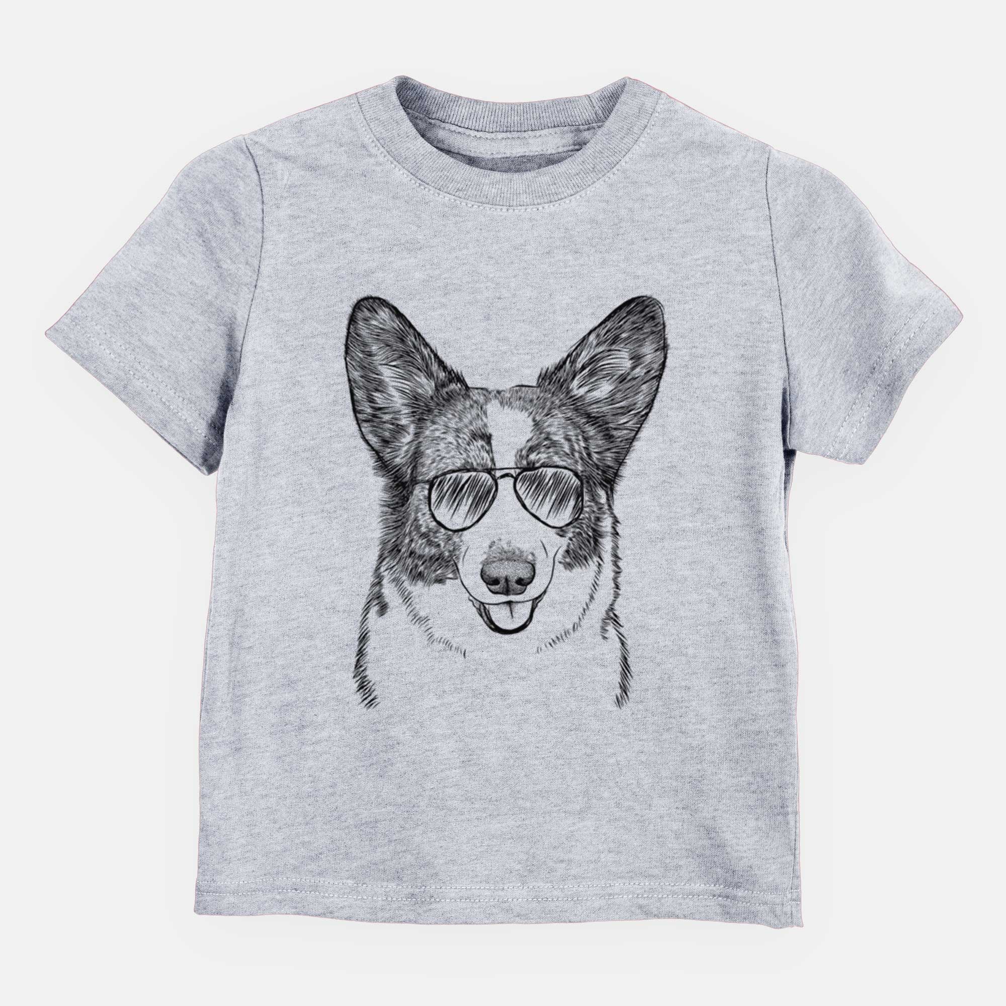 Aviator Gabby the Cardigan Welsh Corgi - Kids/Youth/Toddler Shirt