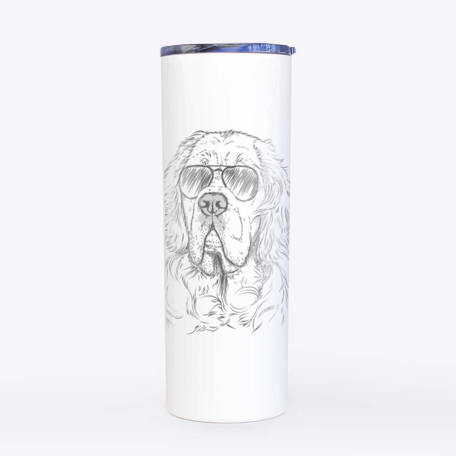 Gary the Clumber Spaniel - 20oz Skinny Tumbler