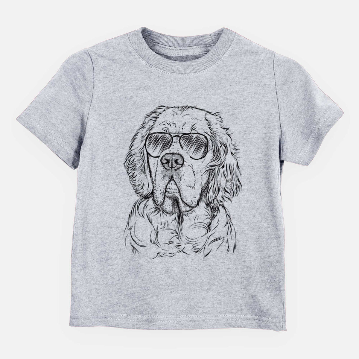 Aviator Gary the Clumber Spaniel - Kids/Youth/Toddler Shirt