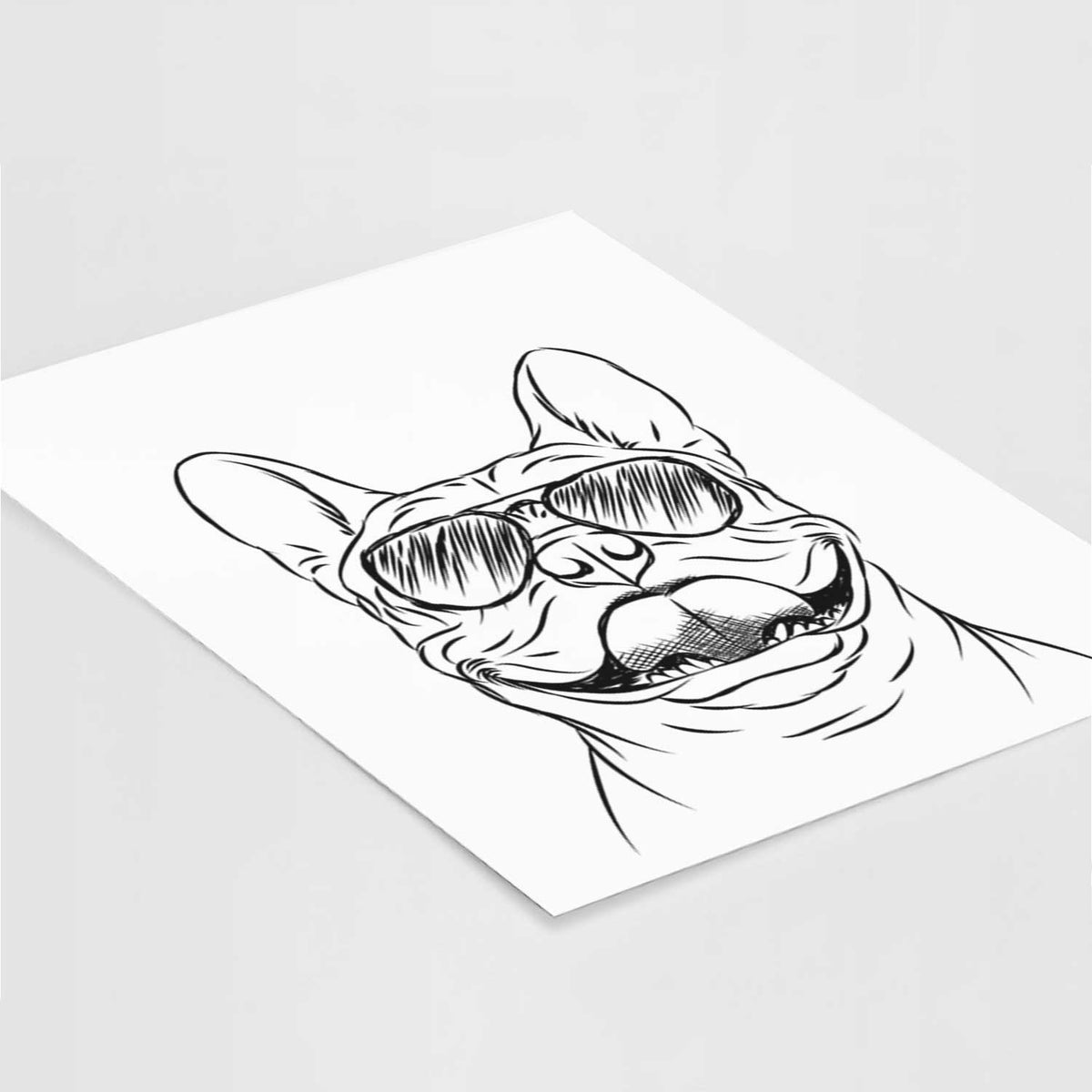 Gaston the French Bulldog Art Print