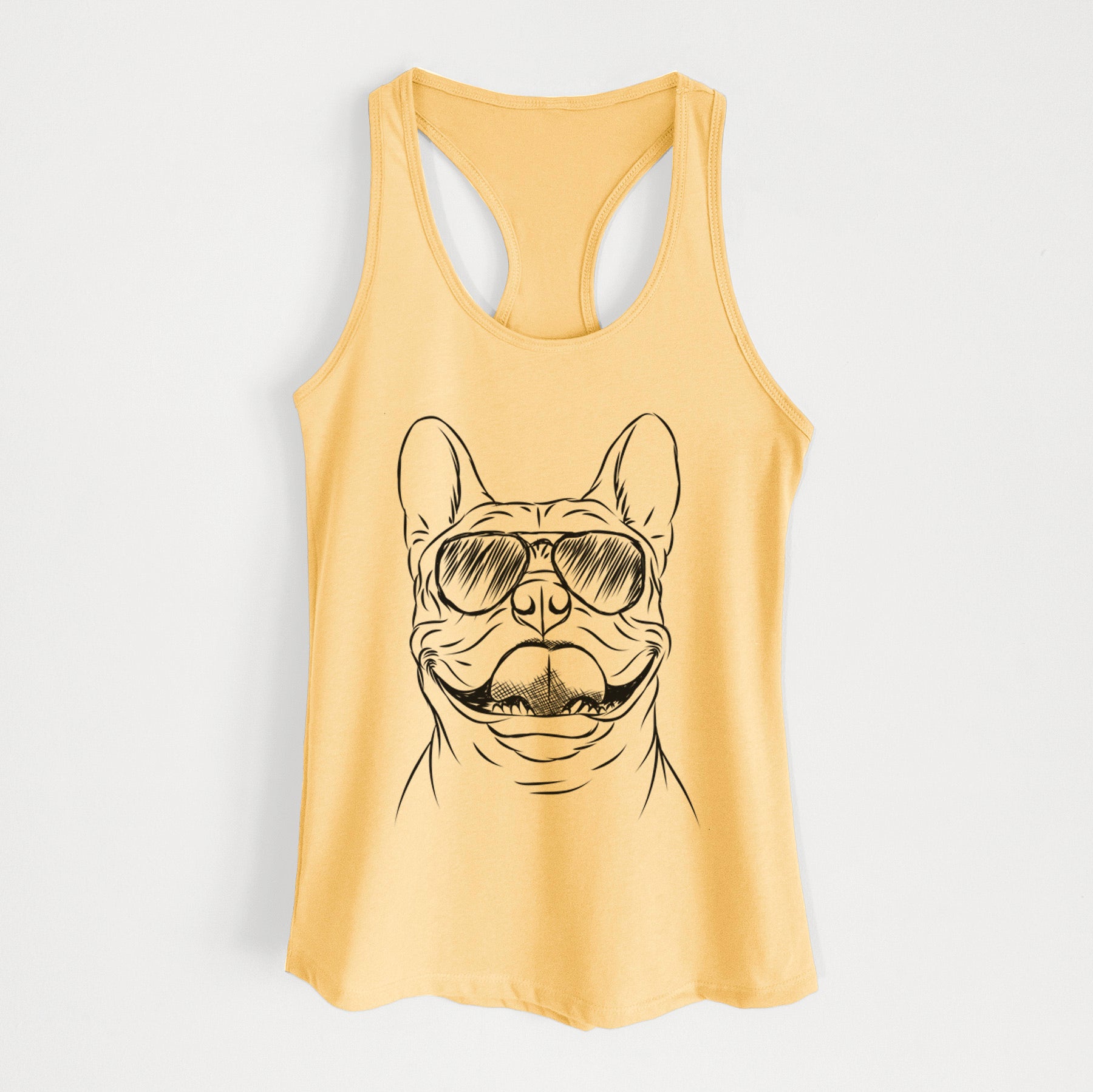 Gaston the French Bulldog - Women's Racerback Tanktop