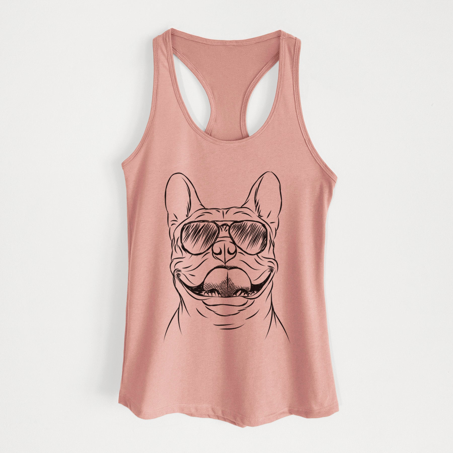 Gaston the French Bulldog - Women's Racerback Tanktop