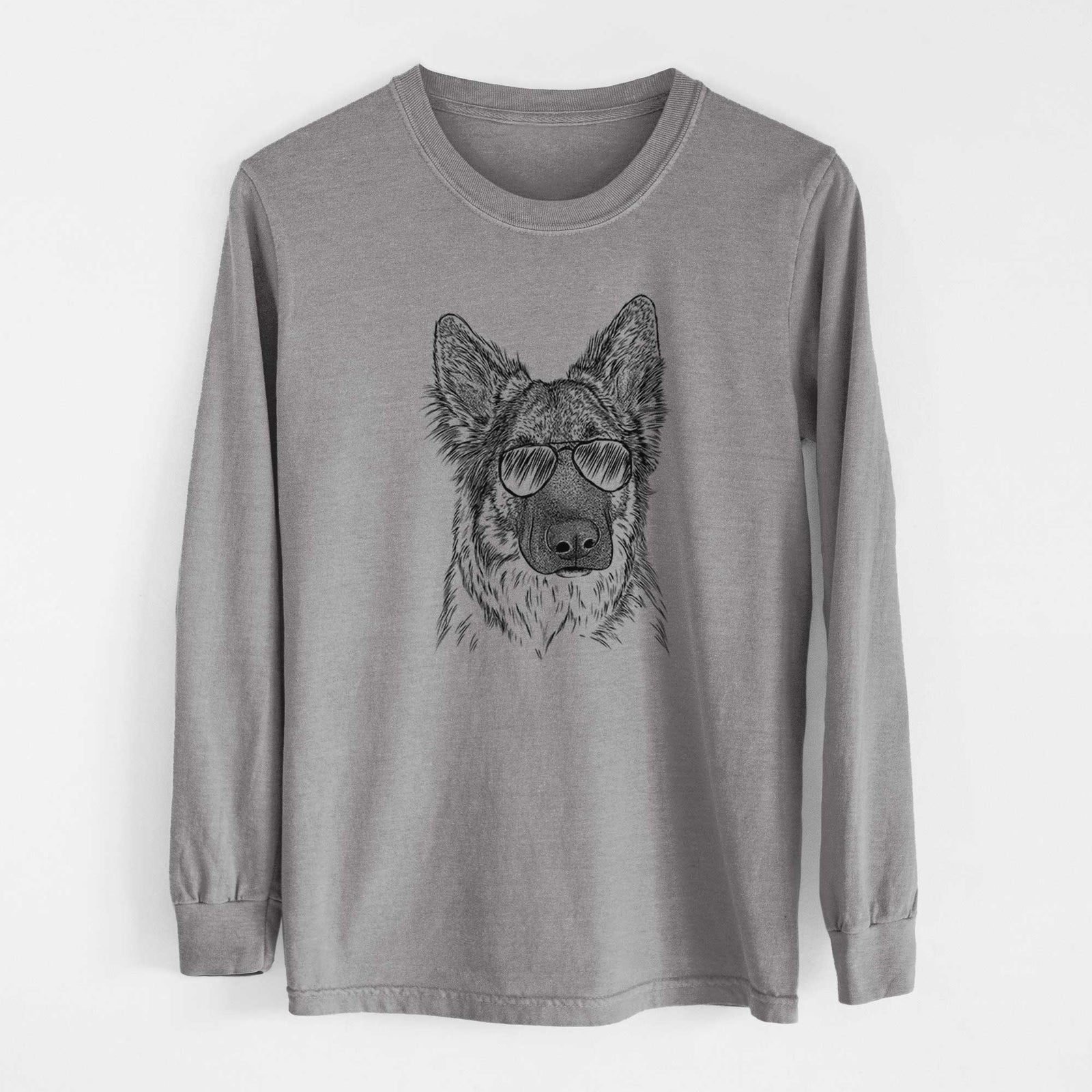 Aviators Geddy the Shiloh Shepherd - Heavyweight 100% Cotton Long Sleeve