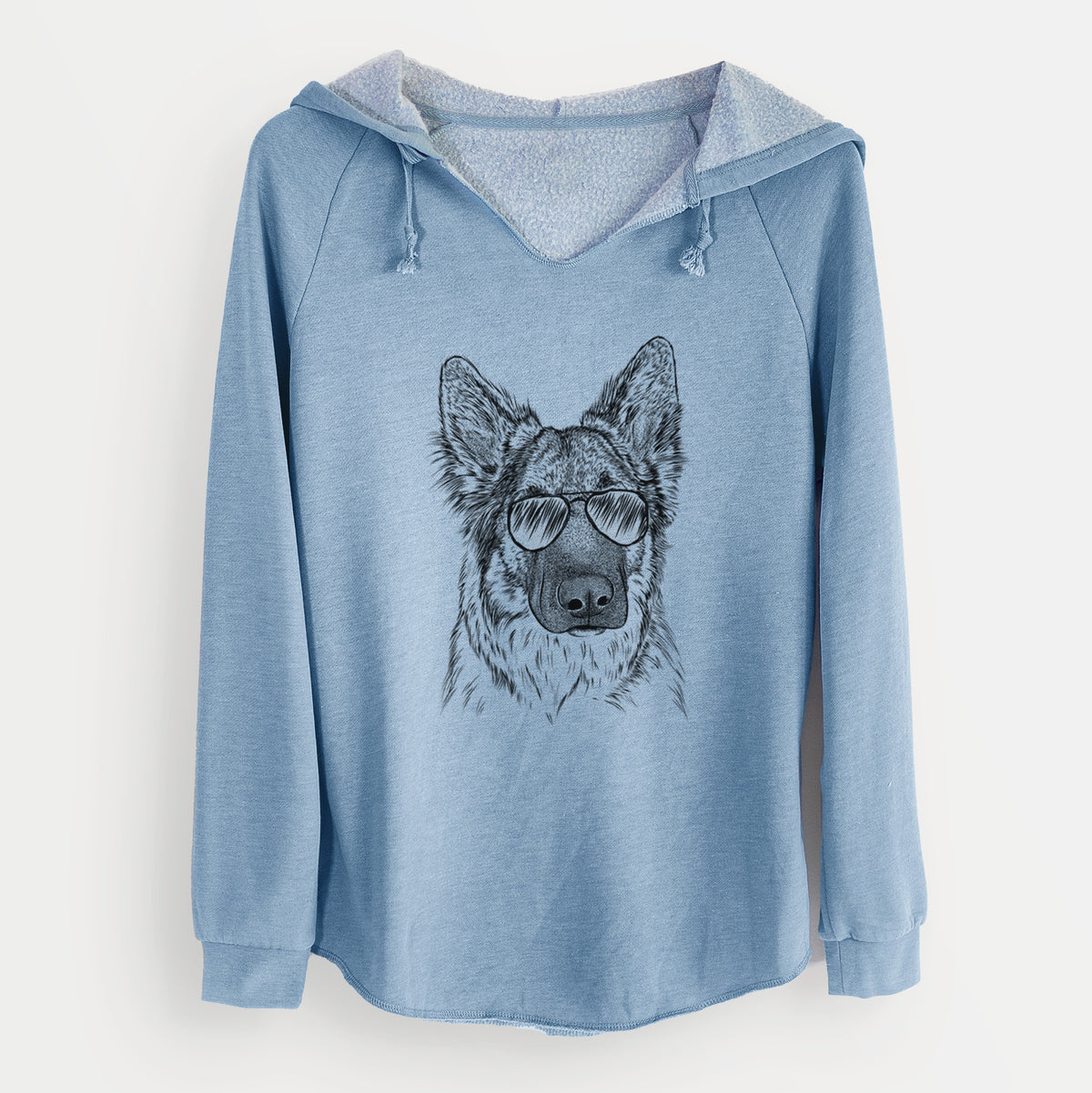 Aviator Geddy the Shiloh Shepherd - Cali Wave Hooded Sweatshirt