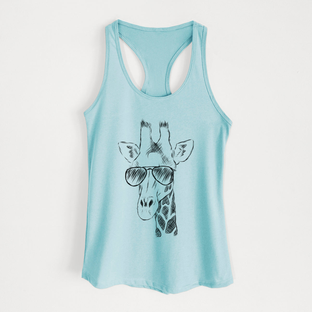 Geoffrey the Giraffe - Women's Racerback Tanktop