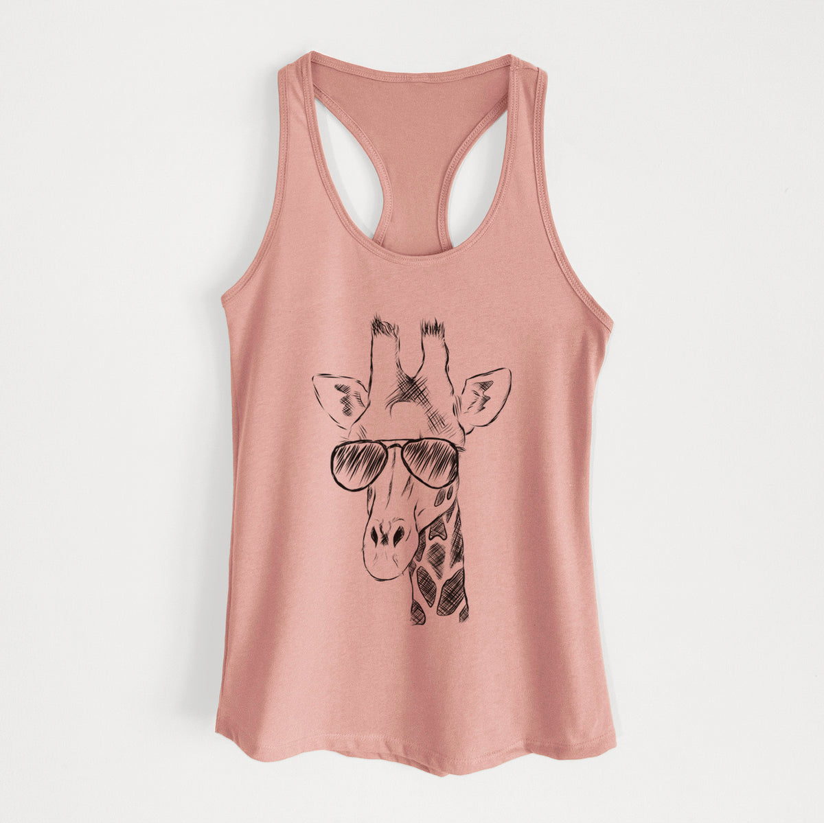 Geoffrey the Giraffe - Women's Racerback Tanktop