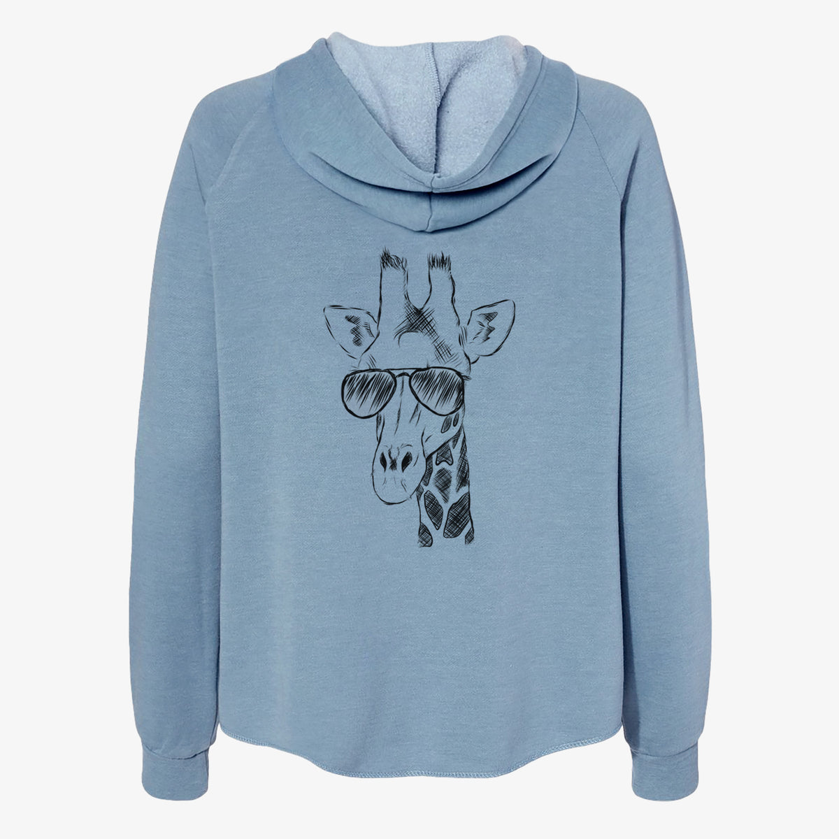 Geoffrey the Giraffe - Women's Cali Wave Zip-Up Sweatshirt
