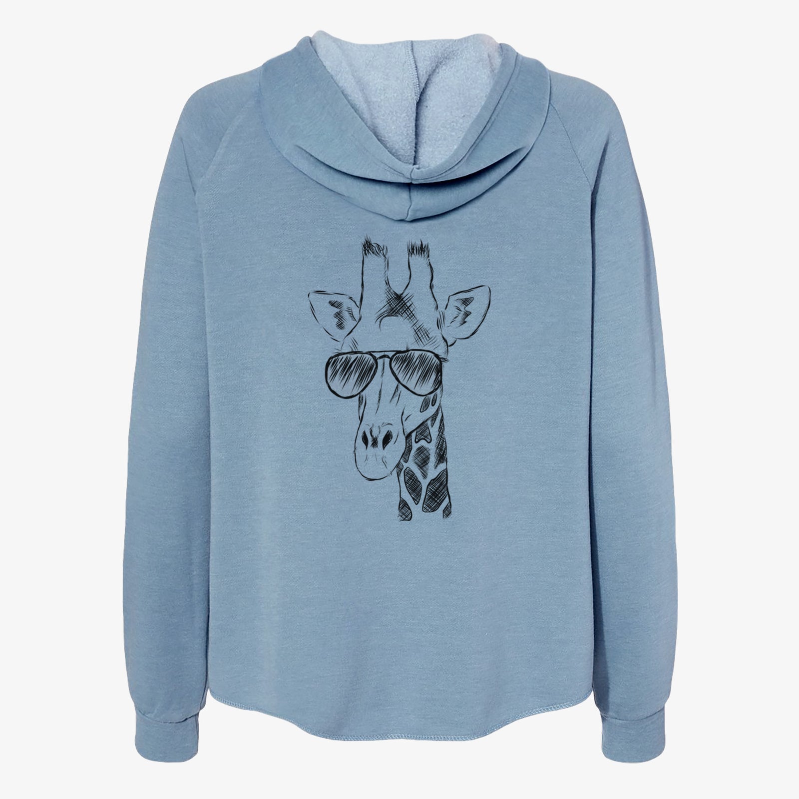Geoffrey the Giraffe - Women's Cali Wave Zip-Up Sweatshirt