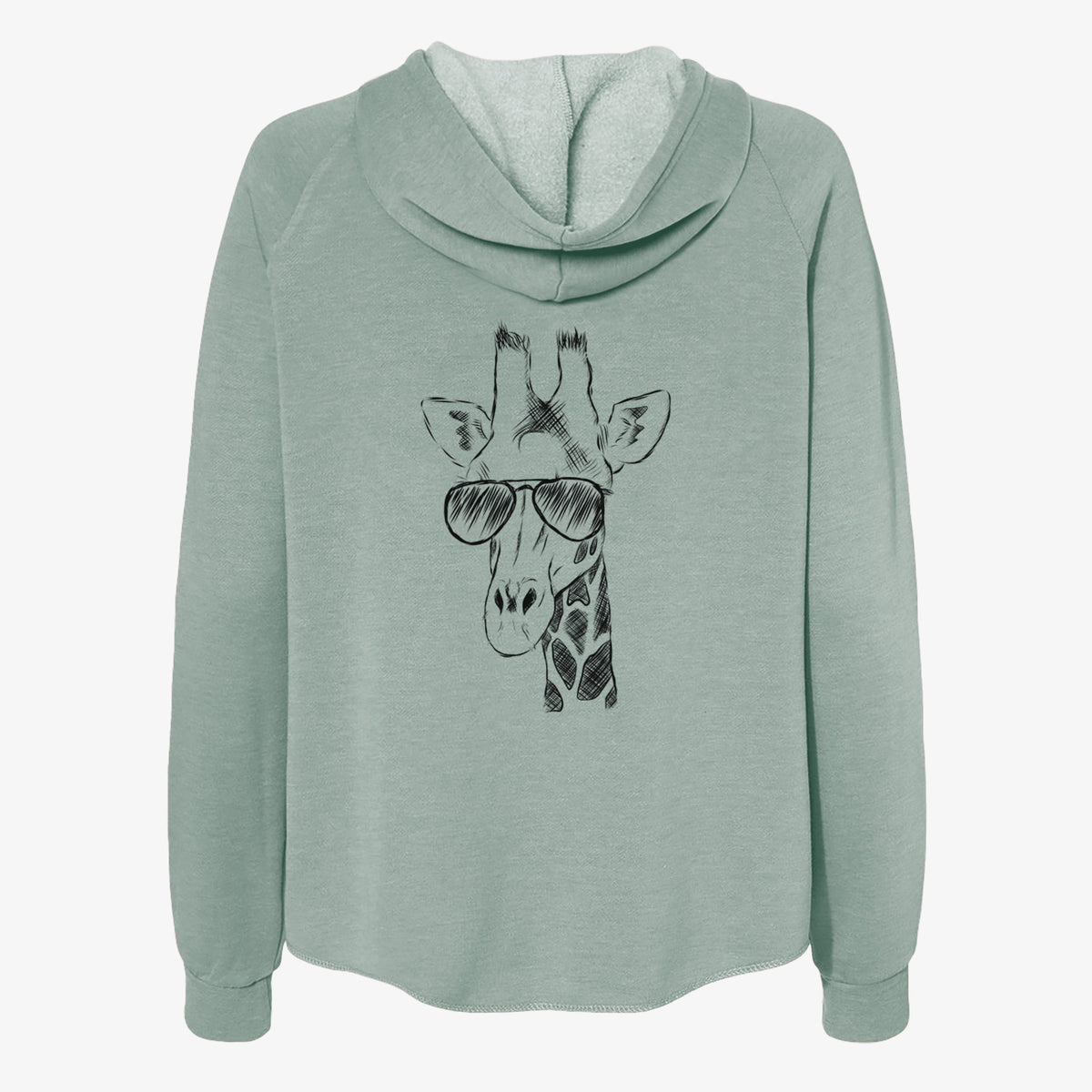 Geoffrey the Giraffe - Women's Cali Wave Zip-Up Sweatshirt