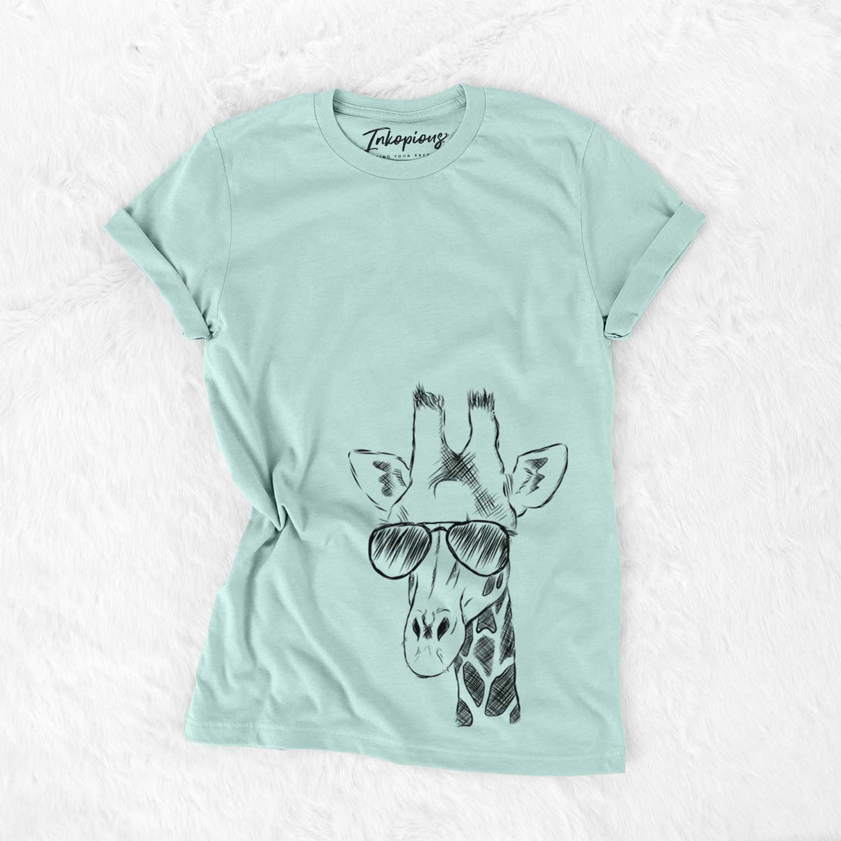 Aviator Geoffrey the Giraffe - Unisex Crewneck