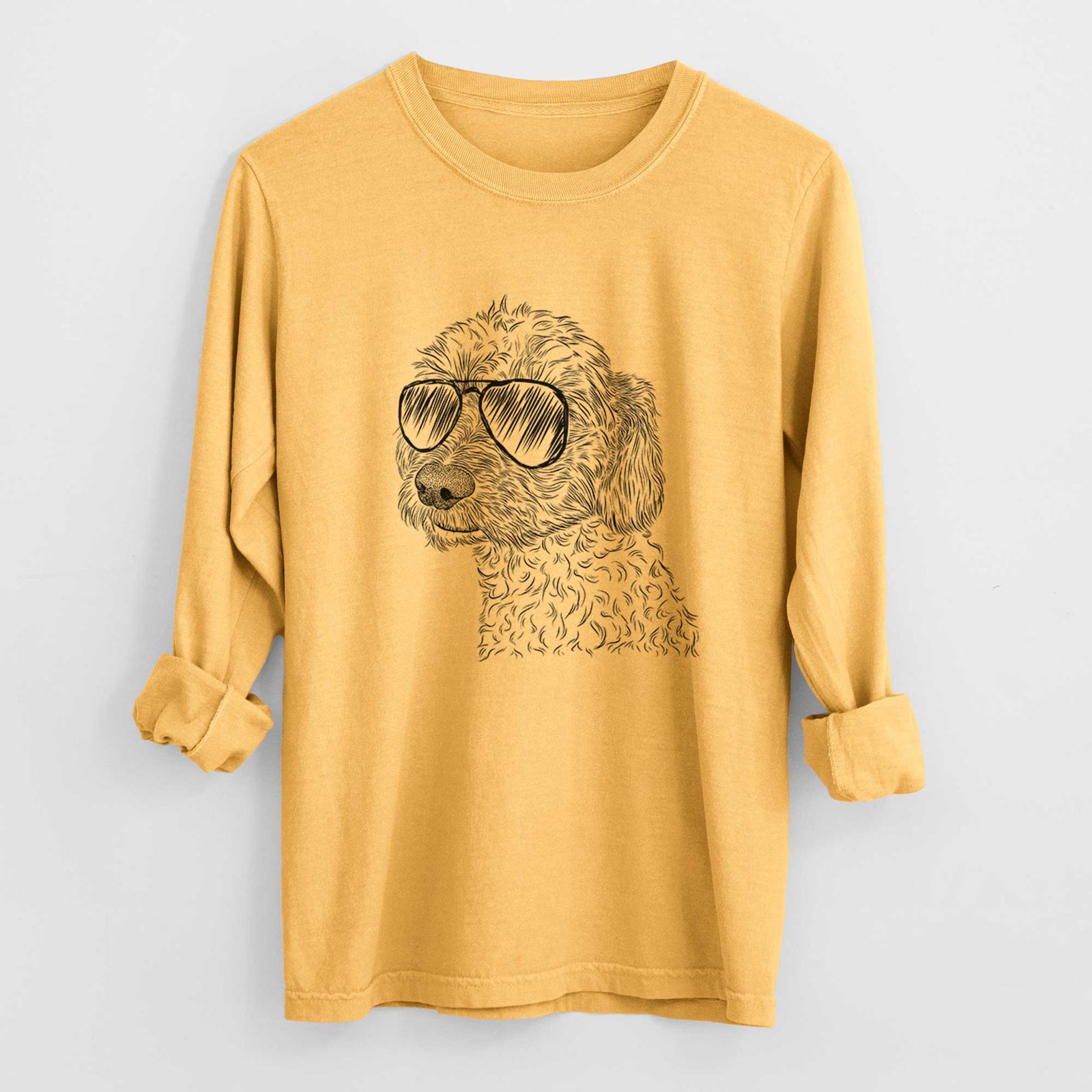 Aviators Georgie Boy the Mixed Breed - Heavyweight 100% Cotton Long Sleeve