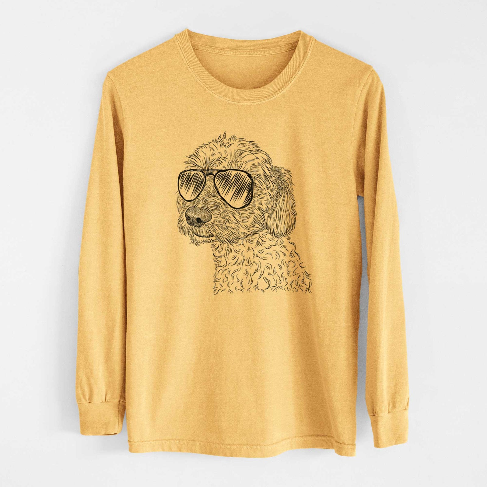 Aviators Georgie Boy the Mixed Breed - Heavyweight 100% Cotton Long Sleeve