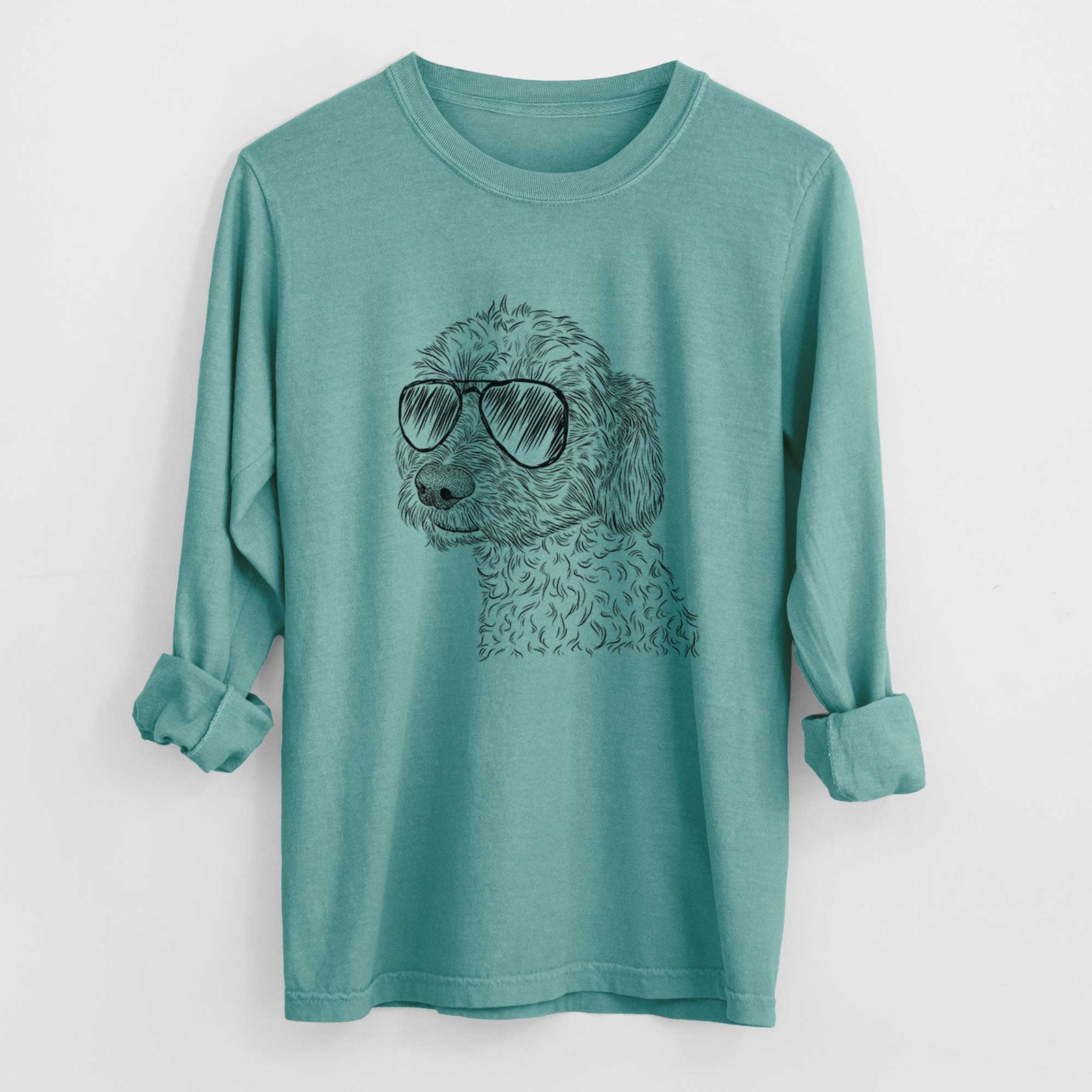 Aviators Georgie Boy the Mixed Breed - Heavyweight 100% Cotton Long Sleeve