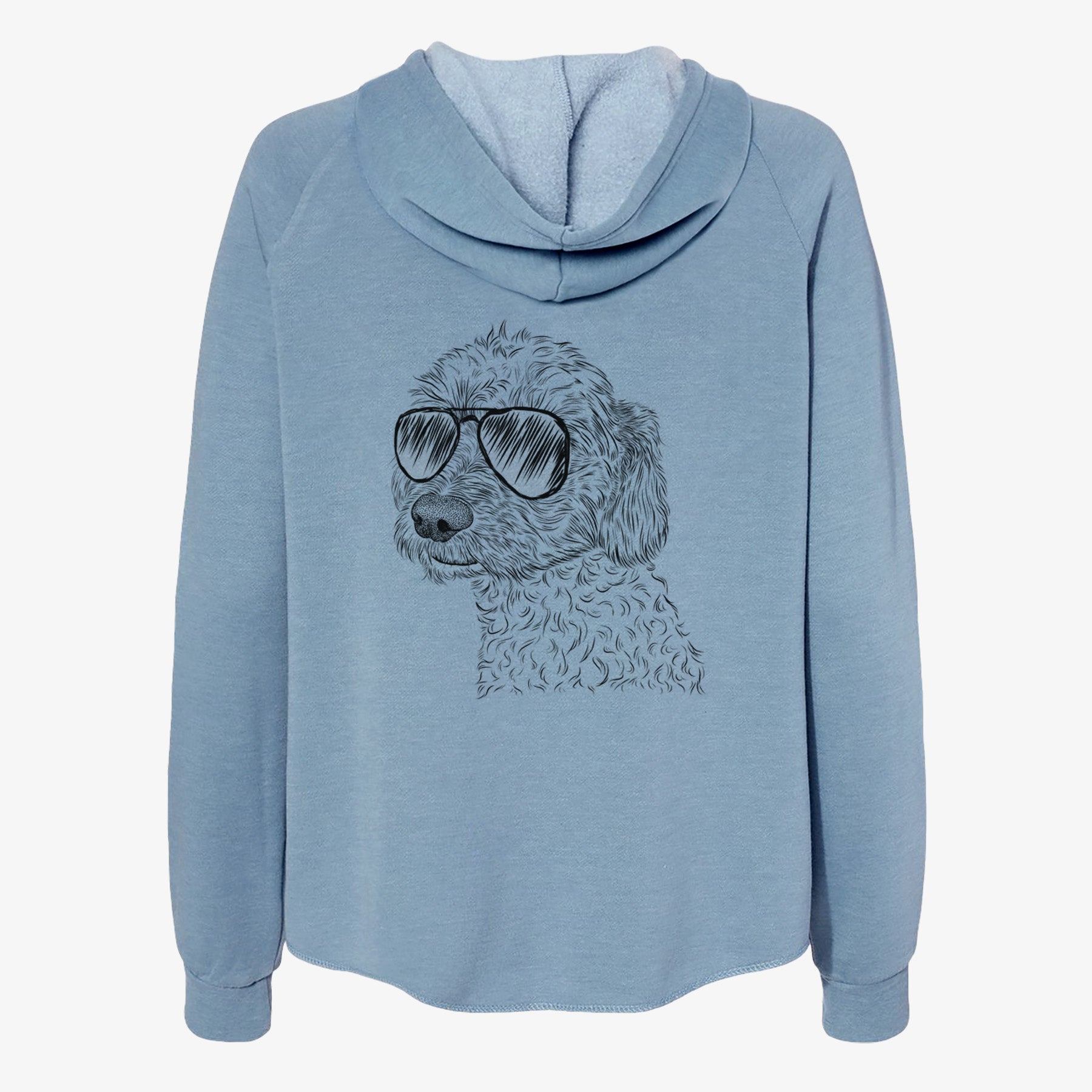 Georgie Boy the Mixed Breed - Women's Cali Wave Zip-Up Sweatshirt