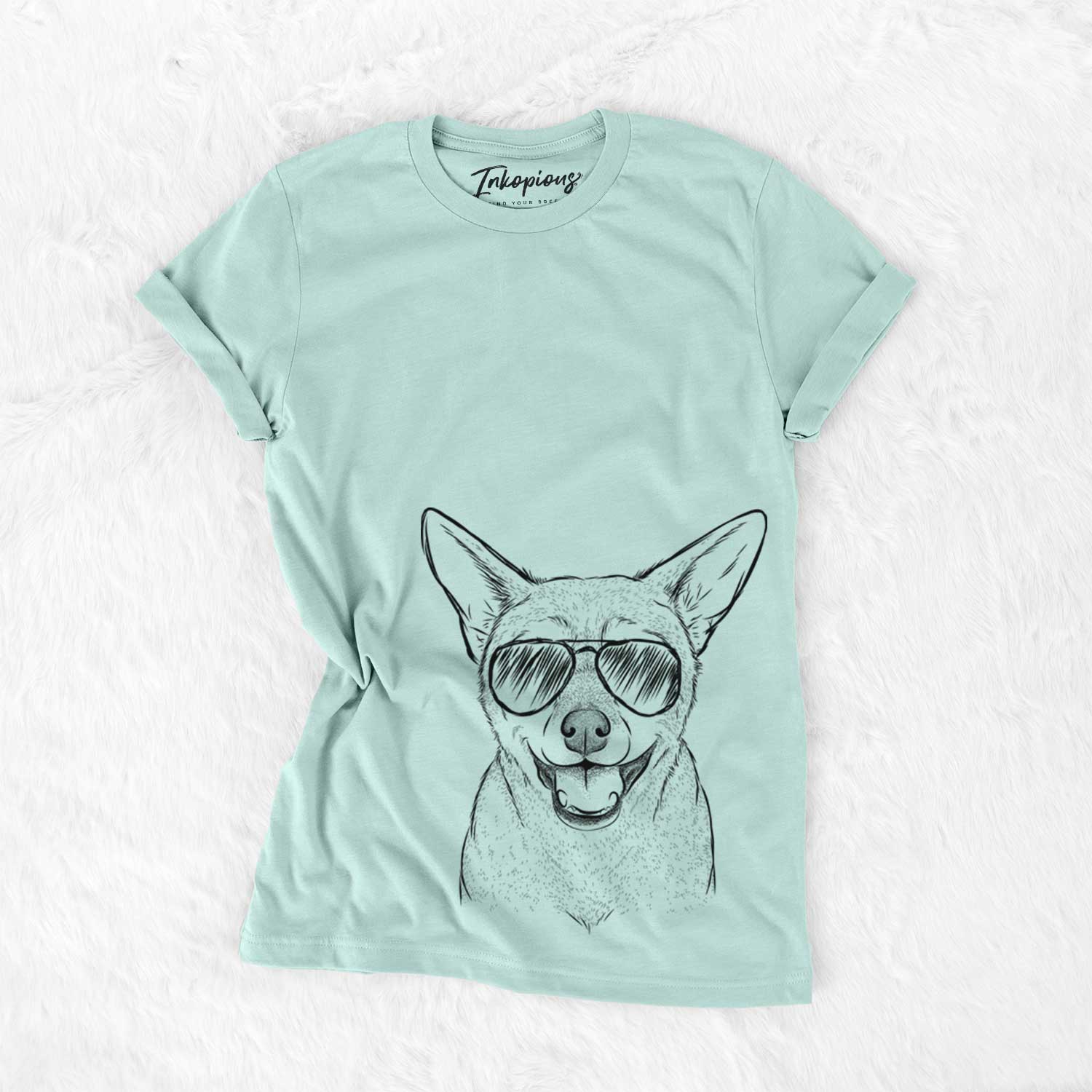 Aviator Georgie the Chiweenie - Unisex Crewneck