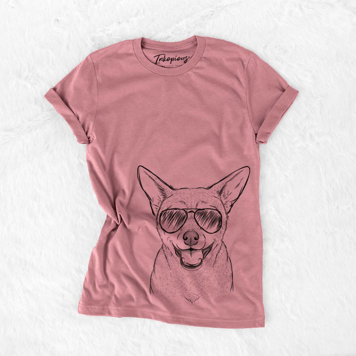 Aviator Georgie the Chiweenie - Unisex Crewneck