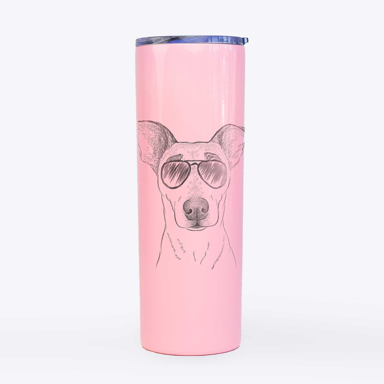 Georgie Rat the Terrier Mix - 20oz Skinny Tumbler