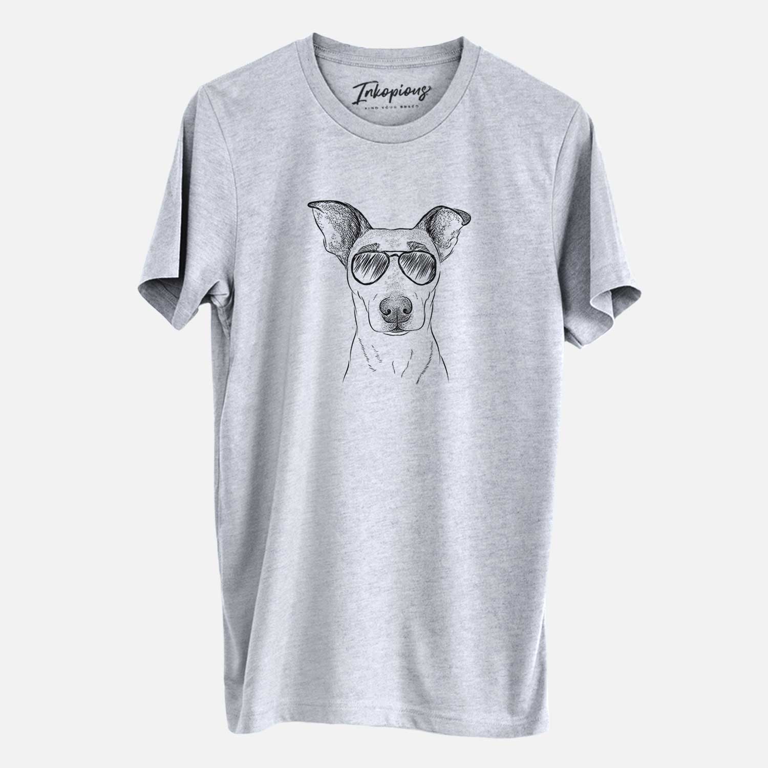 Aviator Georgie Rat the Terrier Mix - Unisex Crewneck