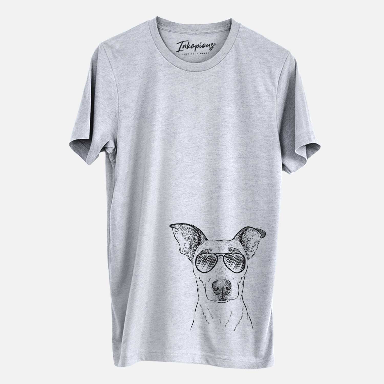 Aviator Georgie Rat the Terrier Mix - Unisex Crewneck