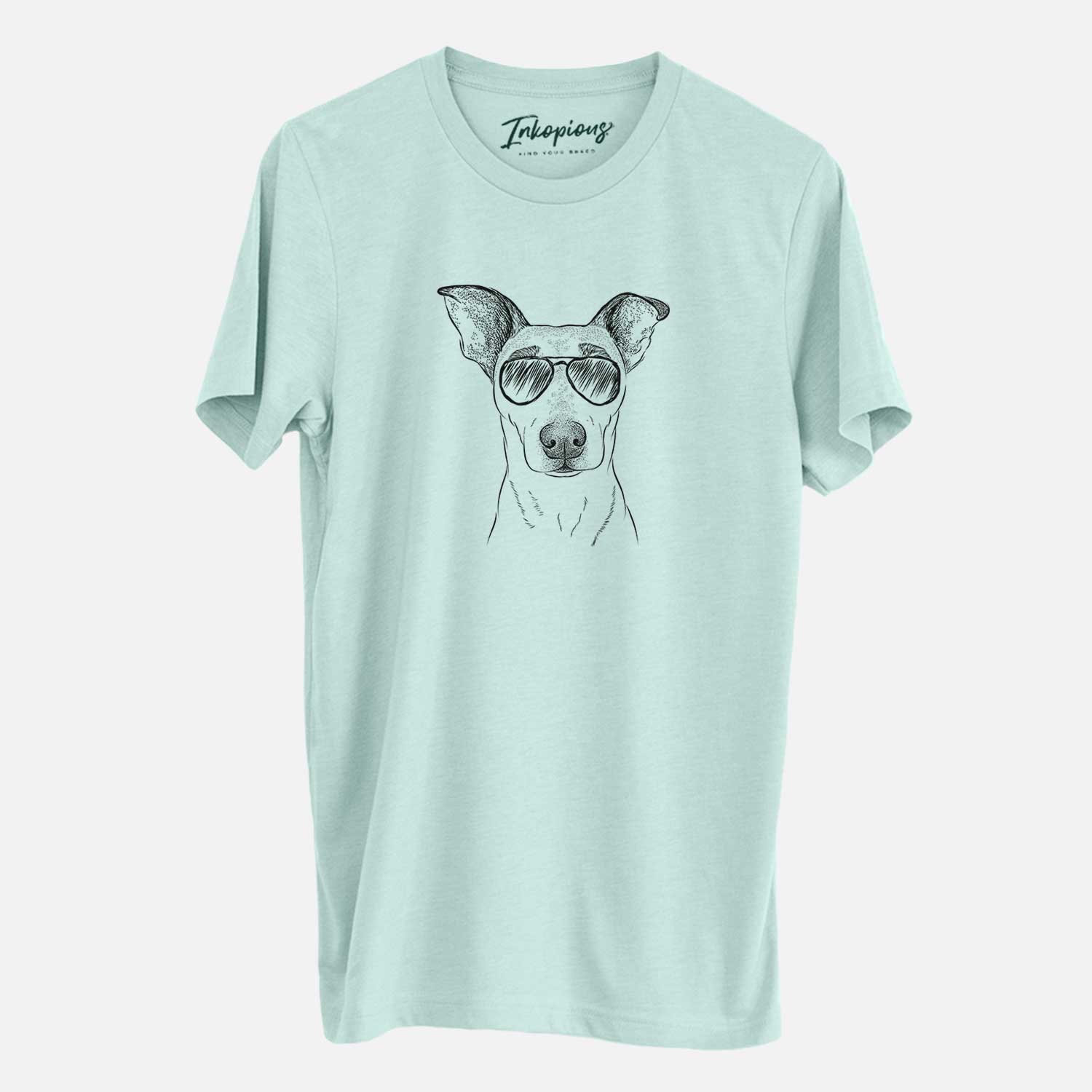 Aviator Georgie Rat the Terrier Mix - Unisex Crewneck