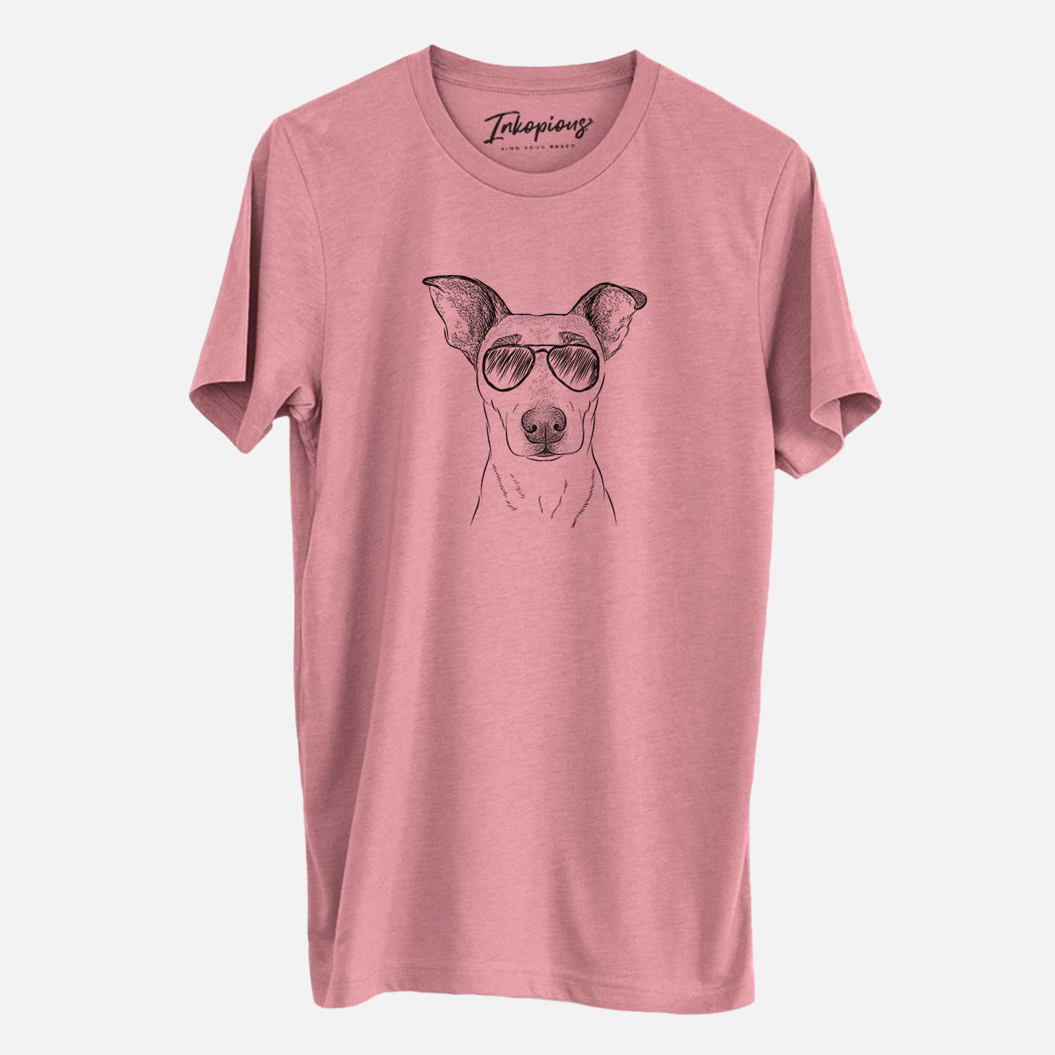 Aviator Georgie Rat the Terrier Mix - Unisex Crewneck