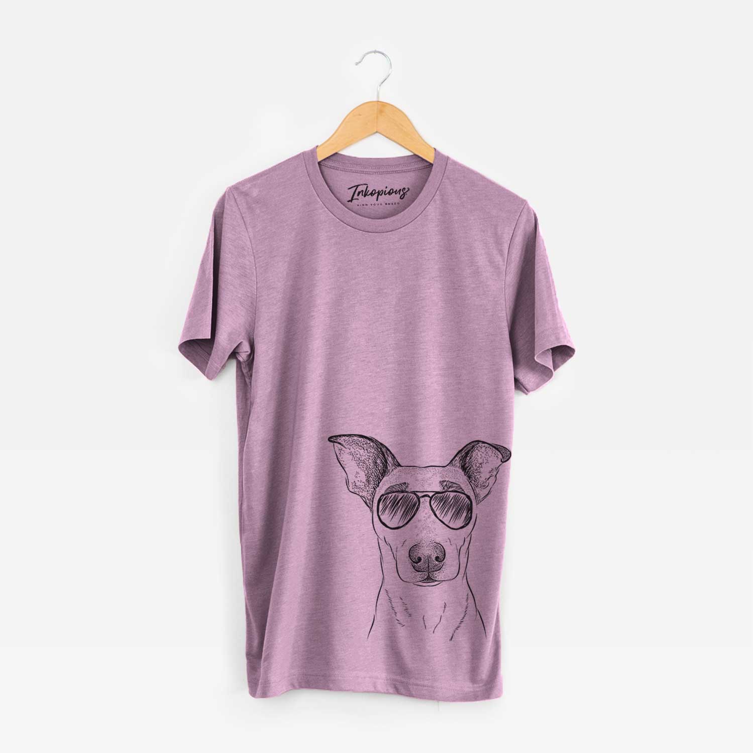 Aviator Georgie Rat the Terrier Mix - Unisex Crewneck