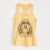 Gerard the Petit Basset Griffon Vendeen - Women's Racerback Tanktop