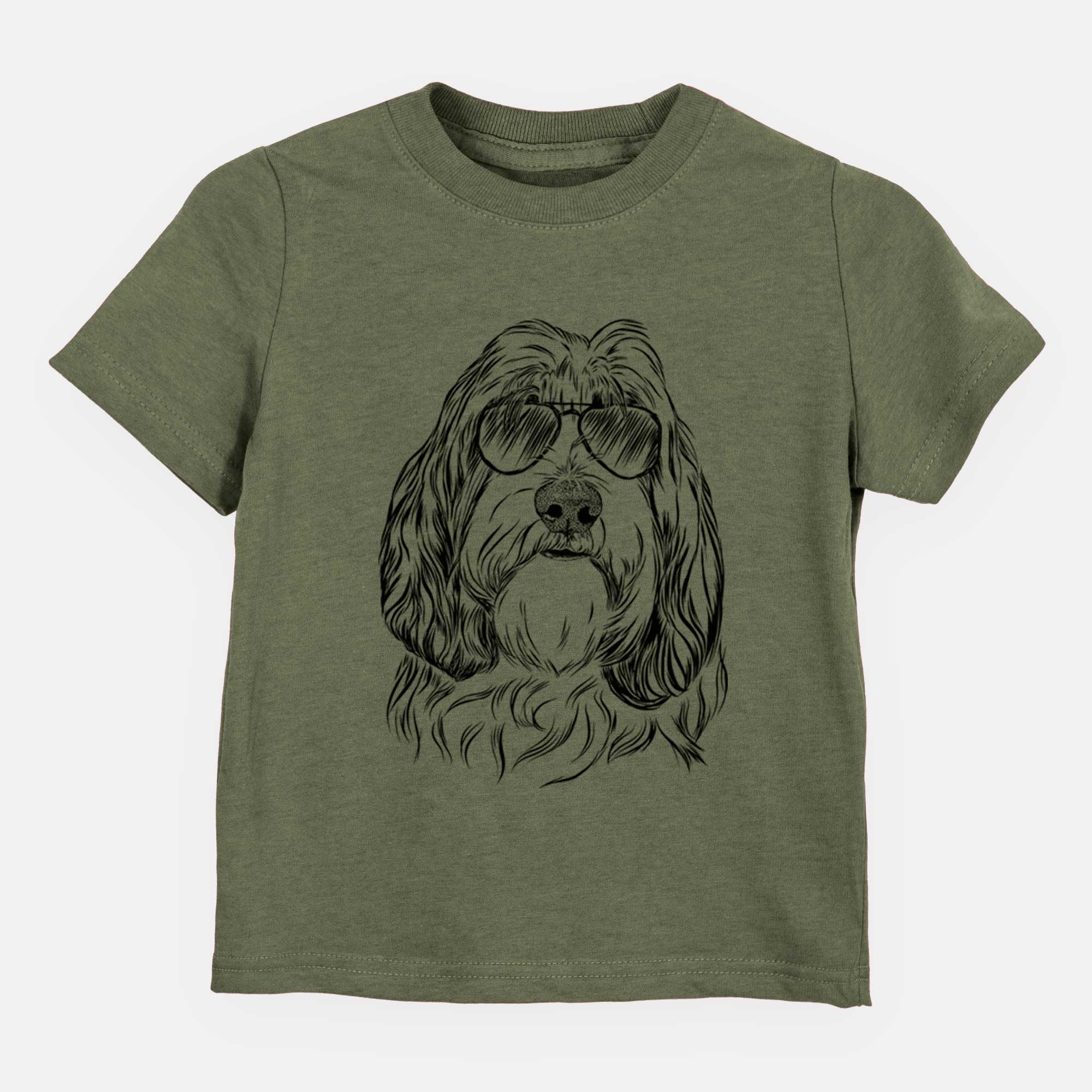 Aviator Gerard the Petit Basset Griffon Vendeen - Kids/Youth/Toddler Shirt