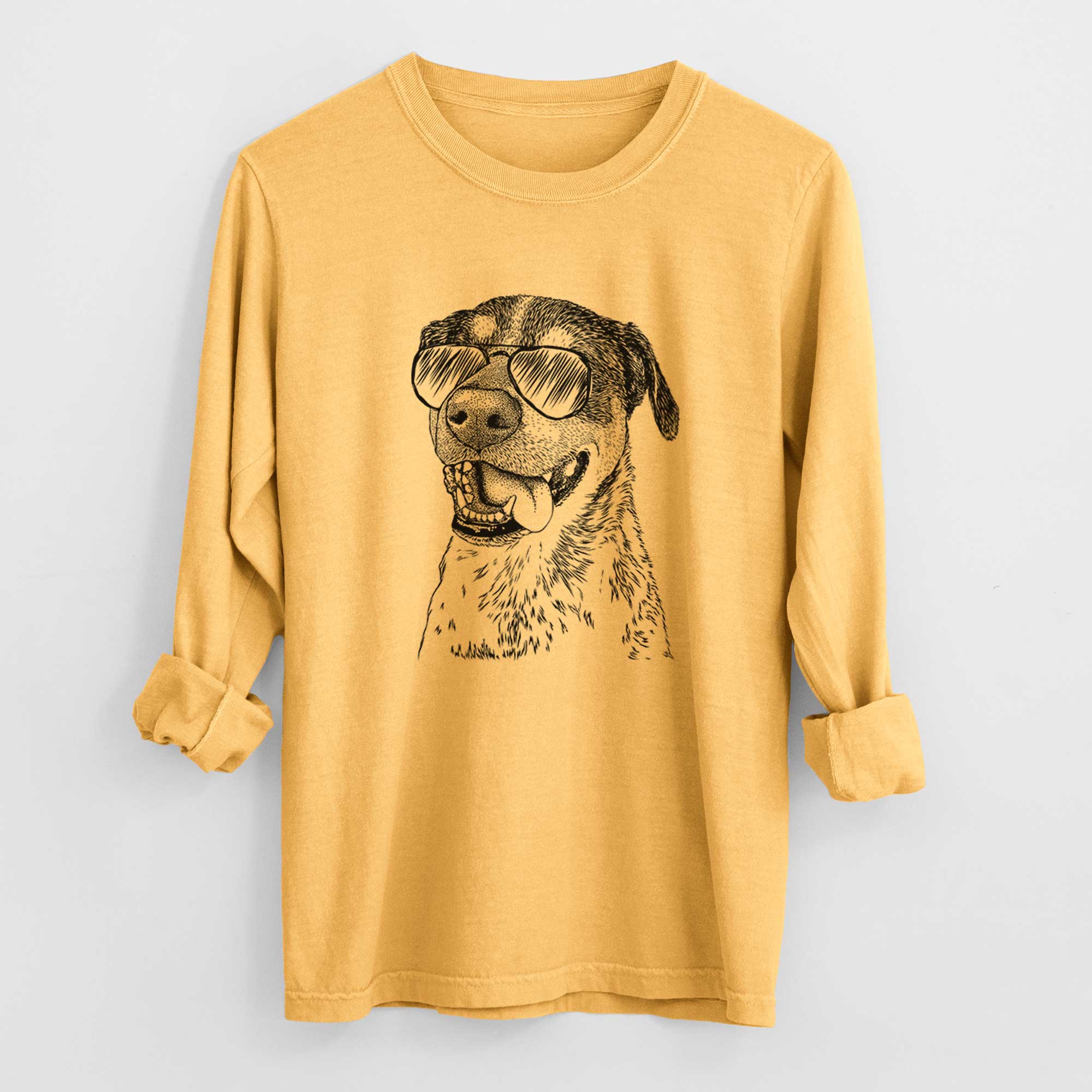 Aviators Gerti the Mixed Breed - Heavyweight 100% Cotton Long Sleeve