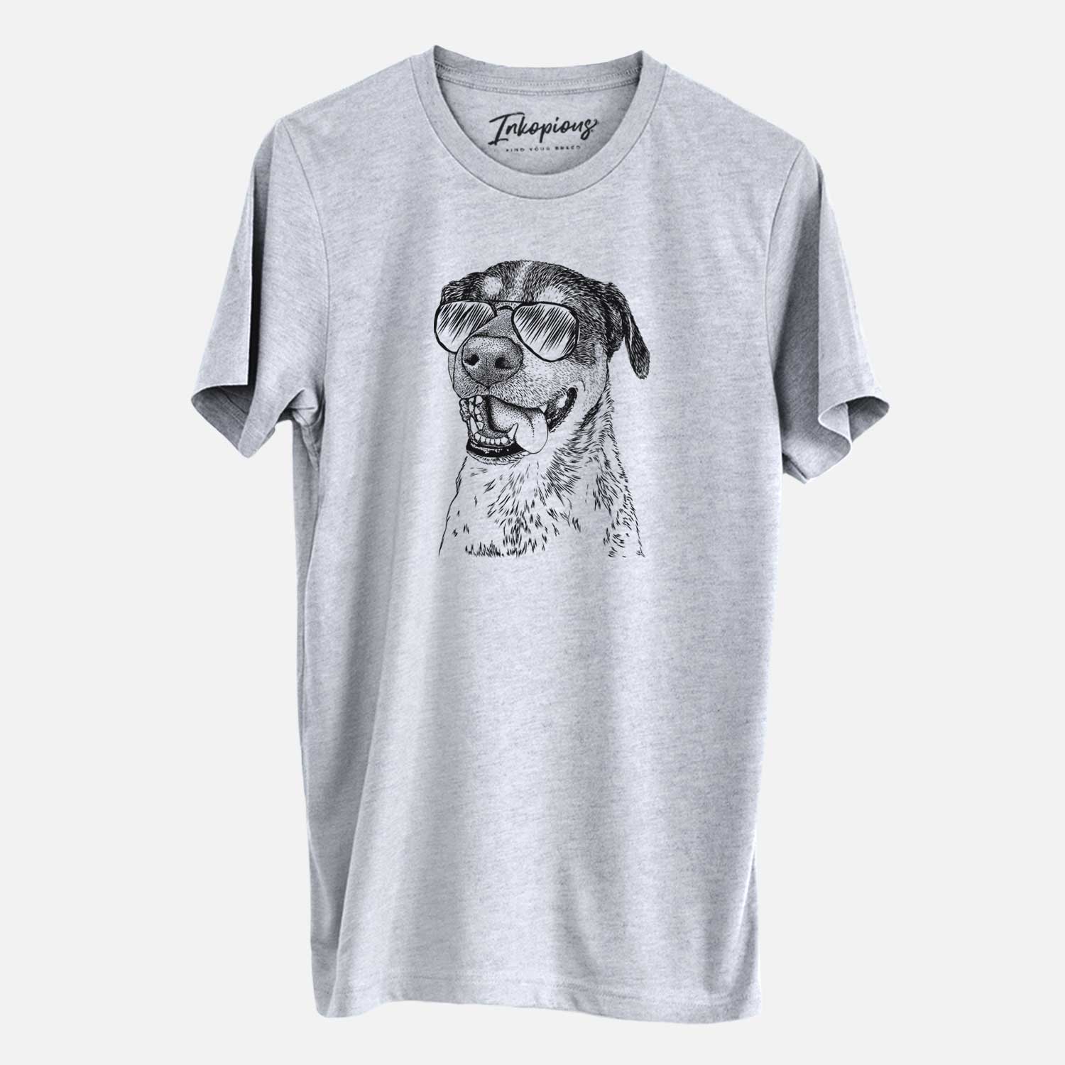 Aviator Gerti the Mixed Breed - Unisex Crewneck