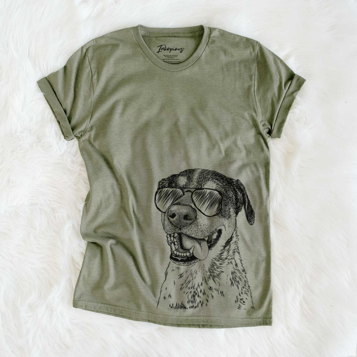 Aviator Gerti the Mixed Breed - Unisex Crewneck