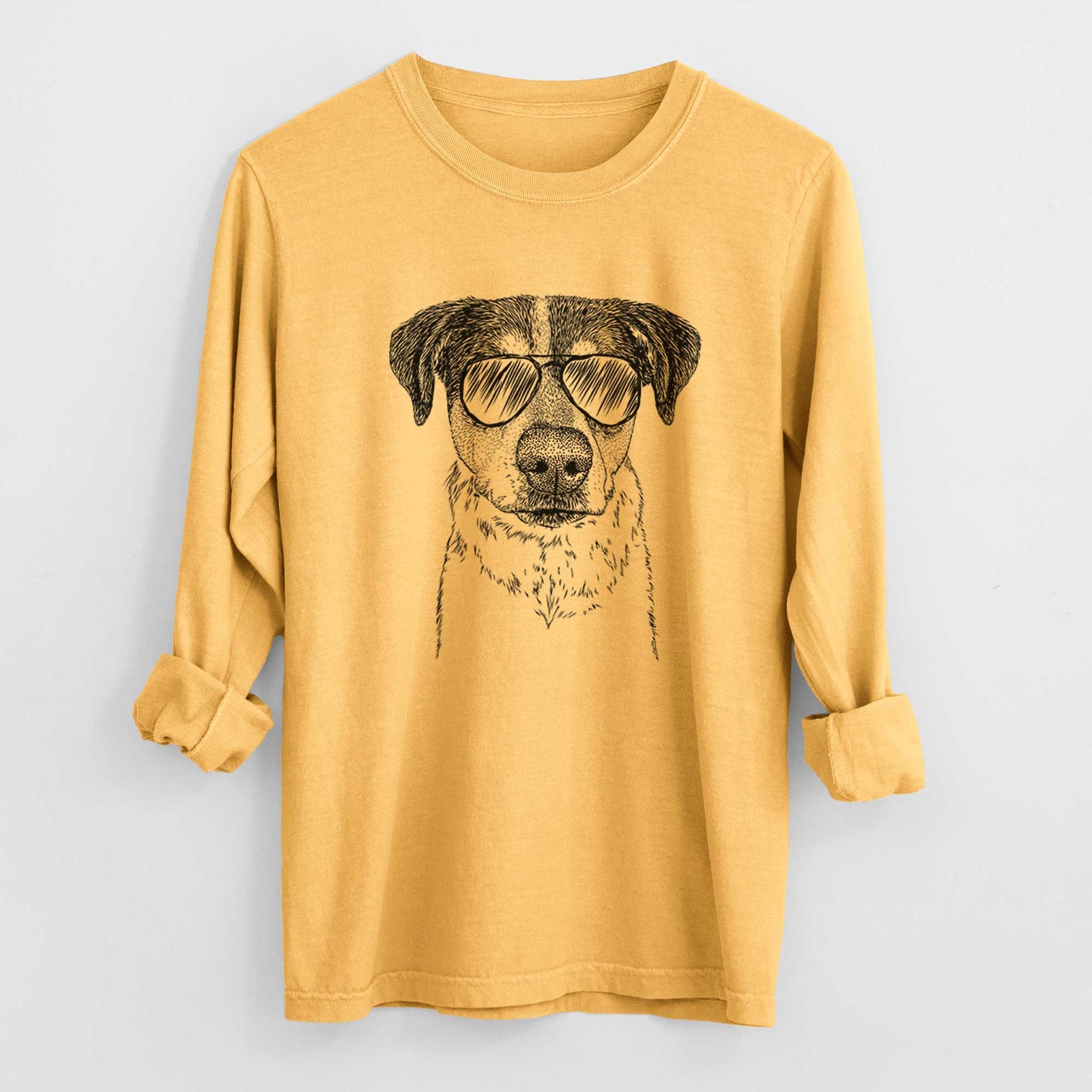 Aviators Gertrude the Mixed Breed - Heavyweight 100% Cotton Long Sleeve