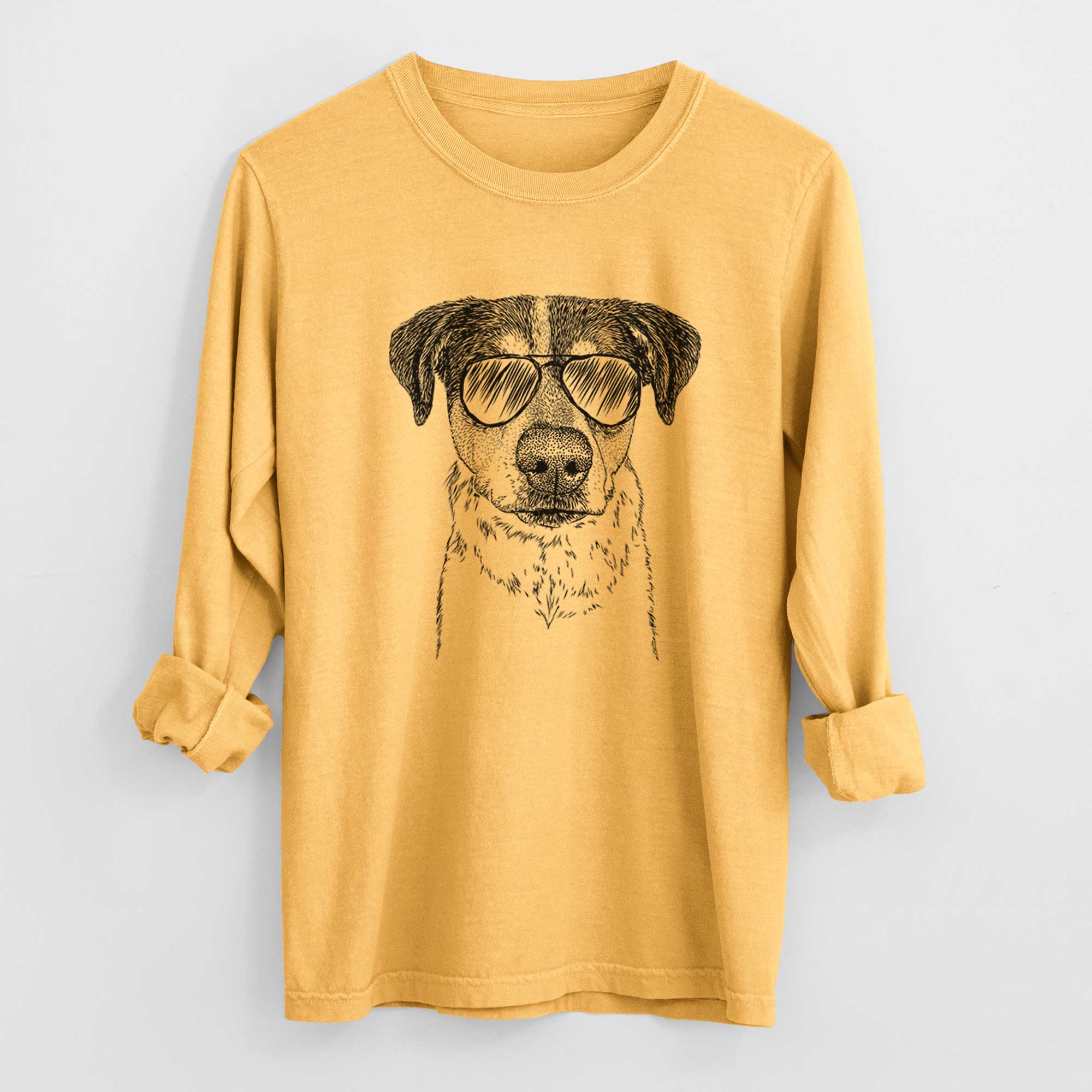 Aviators Gertrude the Mixed Breed - Heavyweight 100% Cotton Long Sleeve