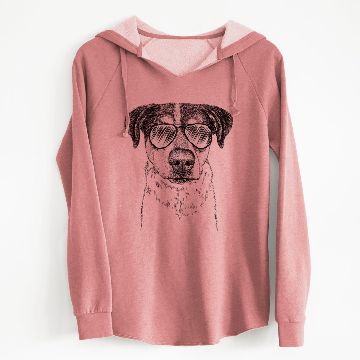 Aviator Gertrude the Mixed Breed - Cali Wave Hooded Sweatshirt