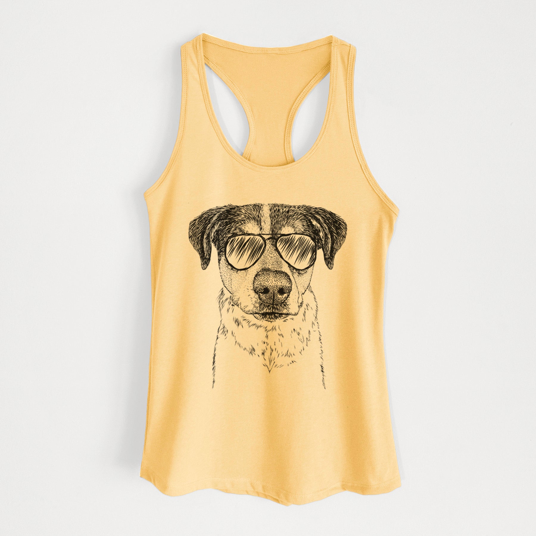 Gertrude the Mixed Breed - Women's Racerback Tanktop