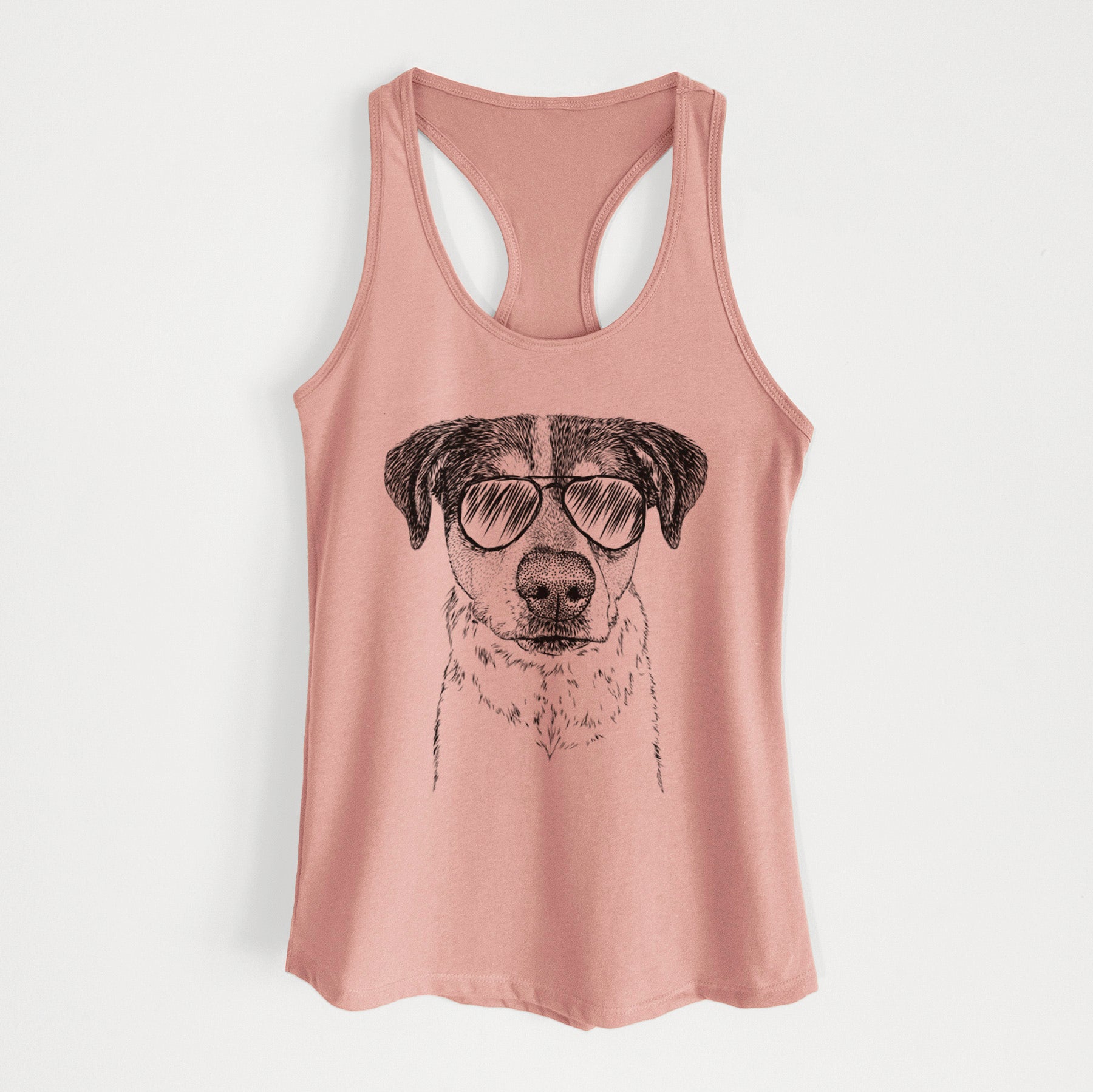 Gertrude the Mixed Breed - Women's Racerback Tanktop