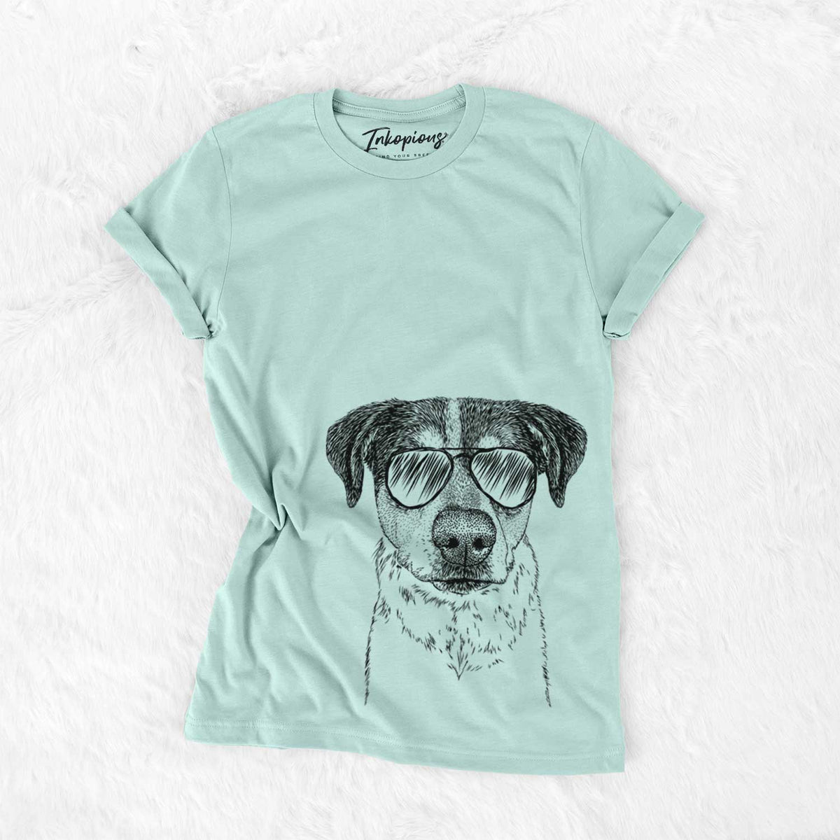 Aviator Gertrude the Mixed Breed - Unisex Crewneck