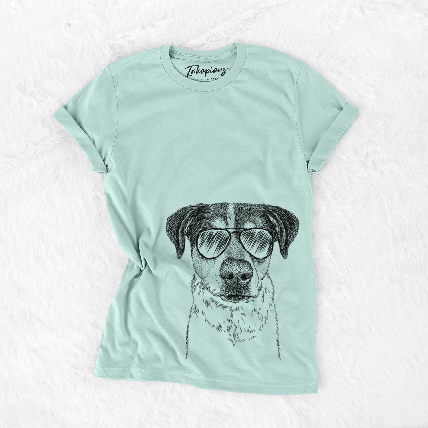 Aviator Gertrude the Mixed Breed - Unisex Crewneck