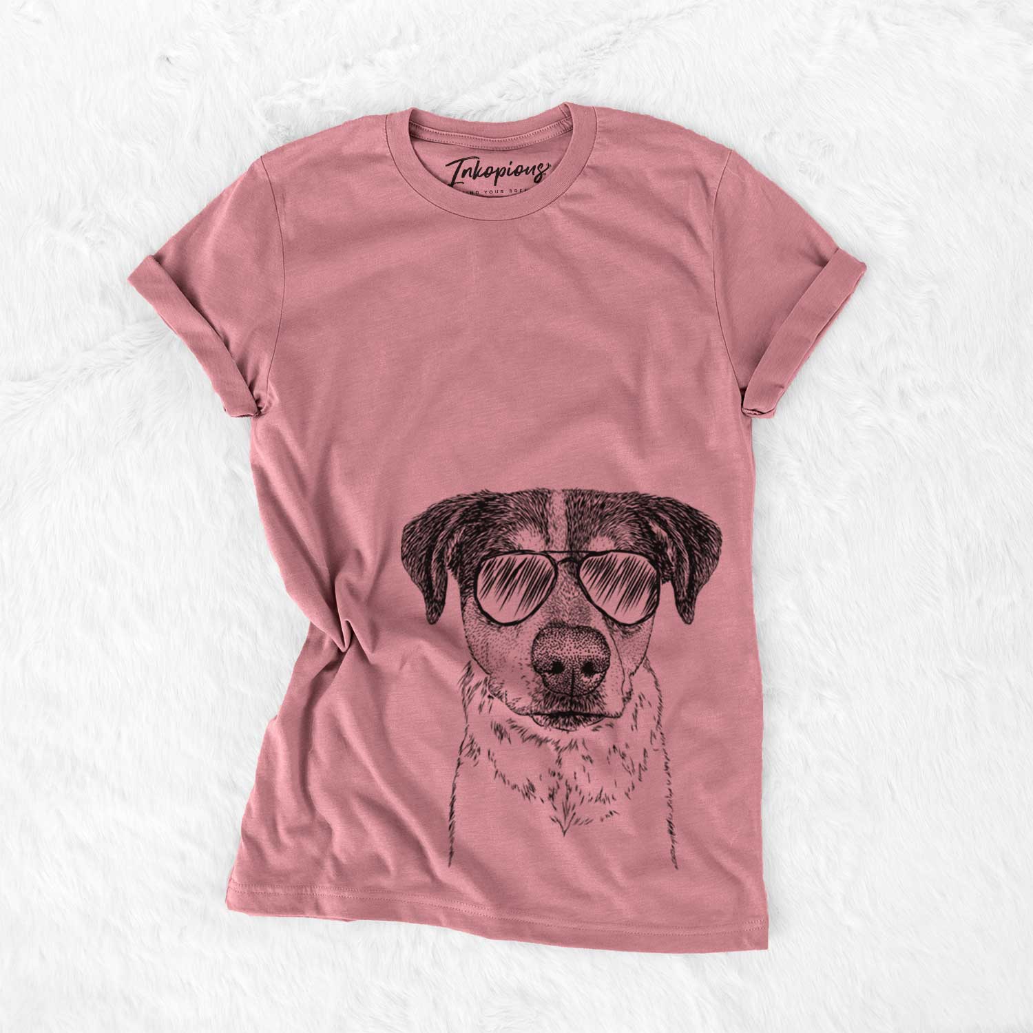 Aviator Gertrude the Mixed Breed - Unisex Crewneck