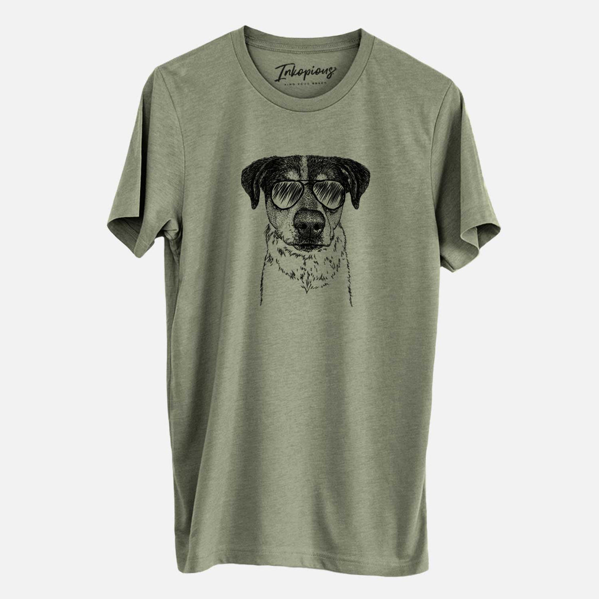 Aviator Gertrude the Mixed Breed - Unisex Crewneck