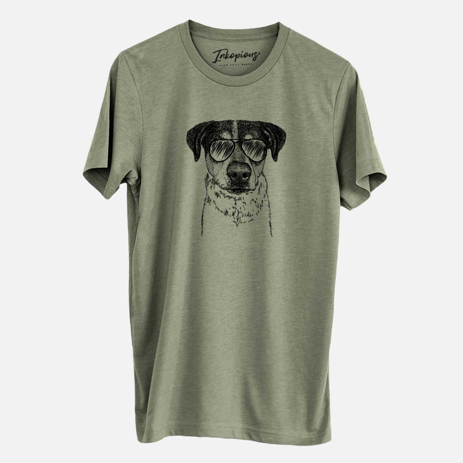 Aviator Gertrude the Mixed Breed - Unisex Crewneck