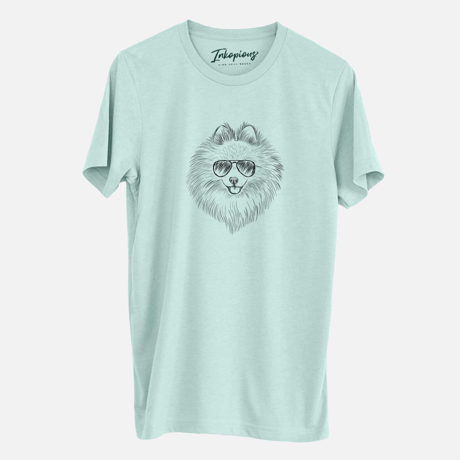 Aviator GiGi the Pomeranian - Unisex Crewneck