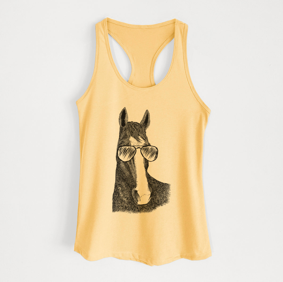 Gibson the Tennessee Walking Horse - Women's Racerback Tanktop