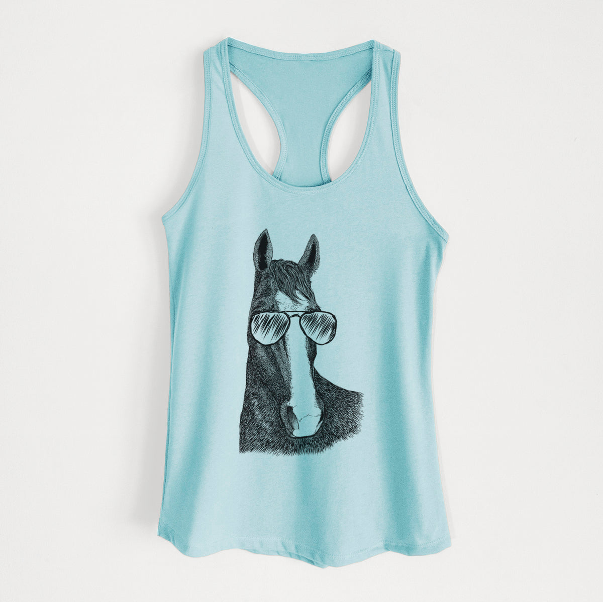 Gibson the Tennessee Walking Horse - Women's Racerback Tanktop