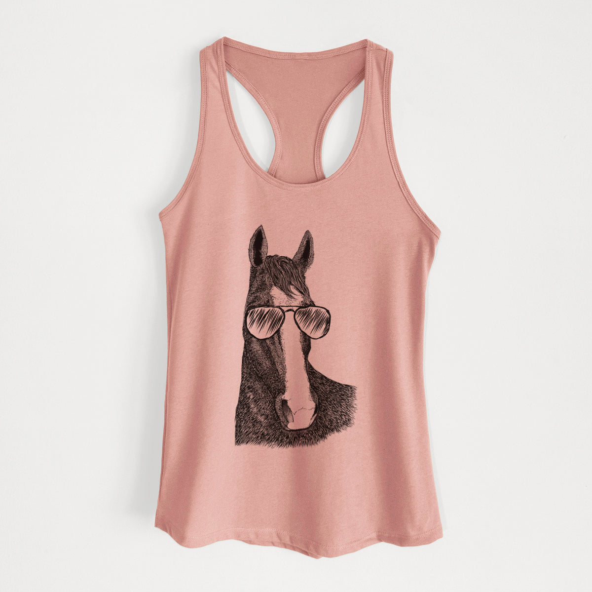 Gibson the Tennessee Walking Horse - Women's Racerback Tanktop