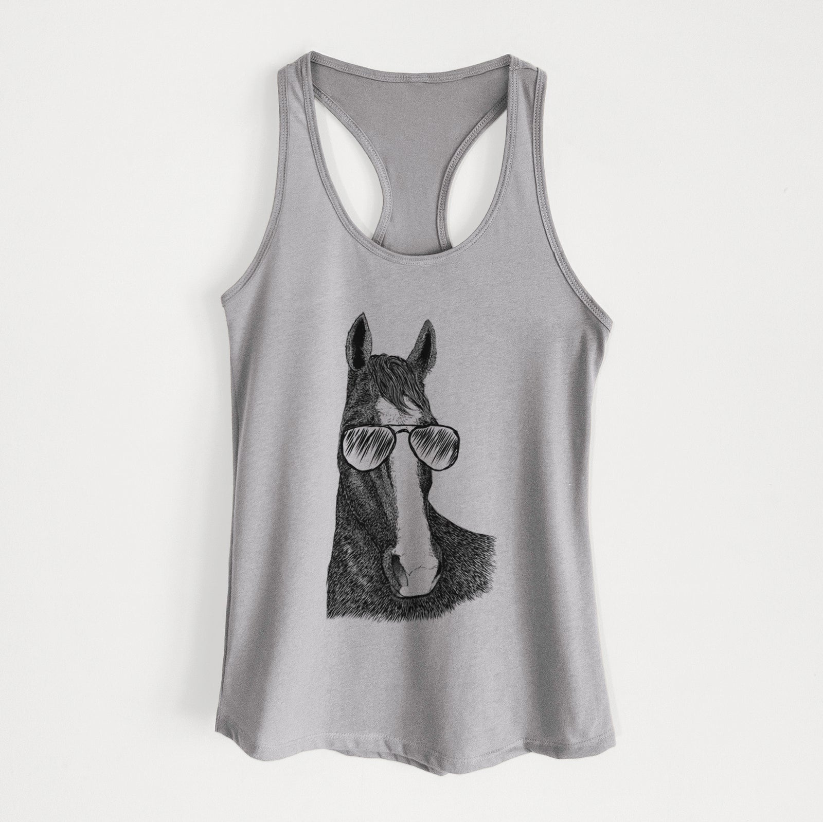 Gibson the Tennessee Walking Horse - Women's Racerback Tanktop